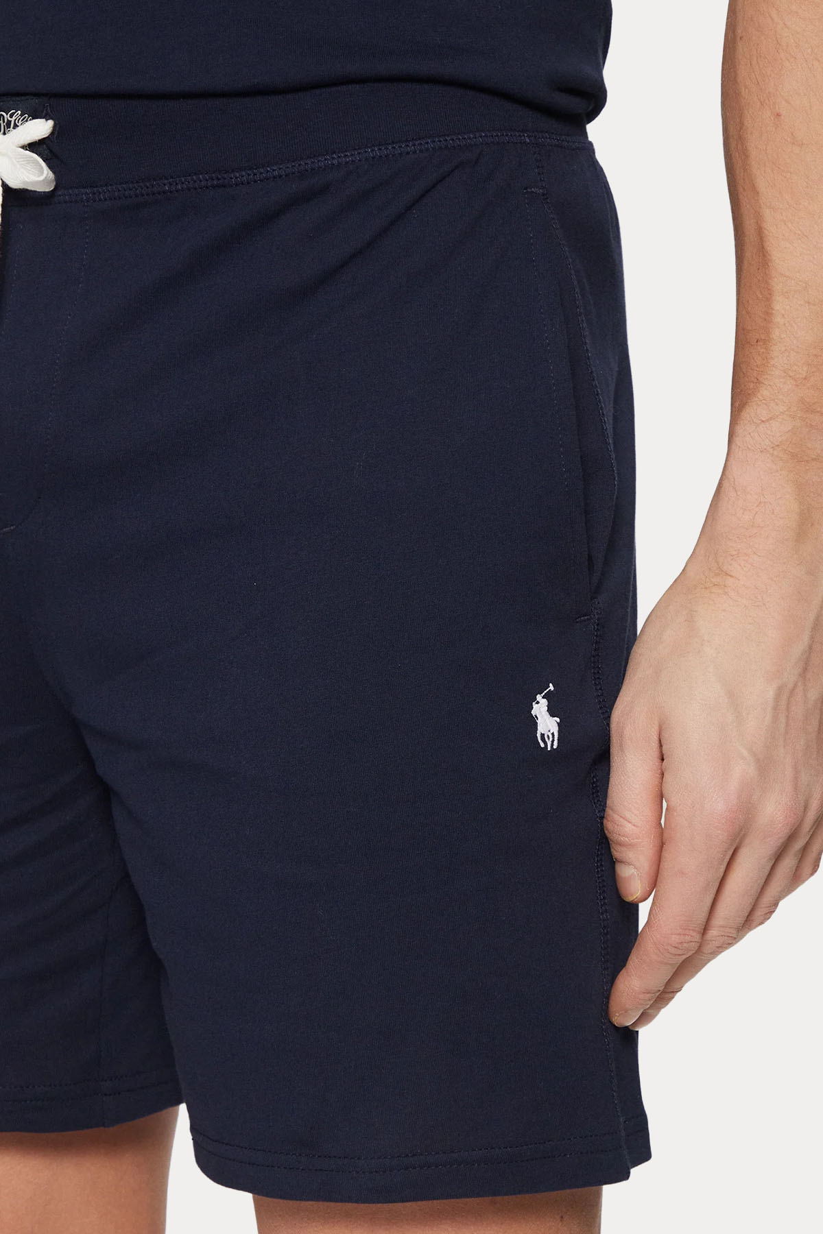 Polo Ralph Lauren Beli Lastikli Logolu Penye Şort-Şort-Libas
