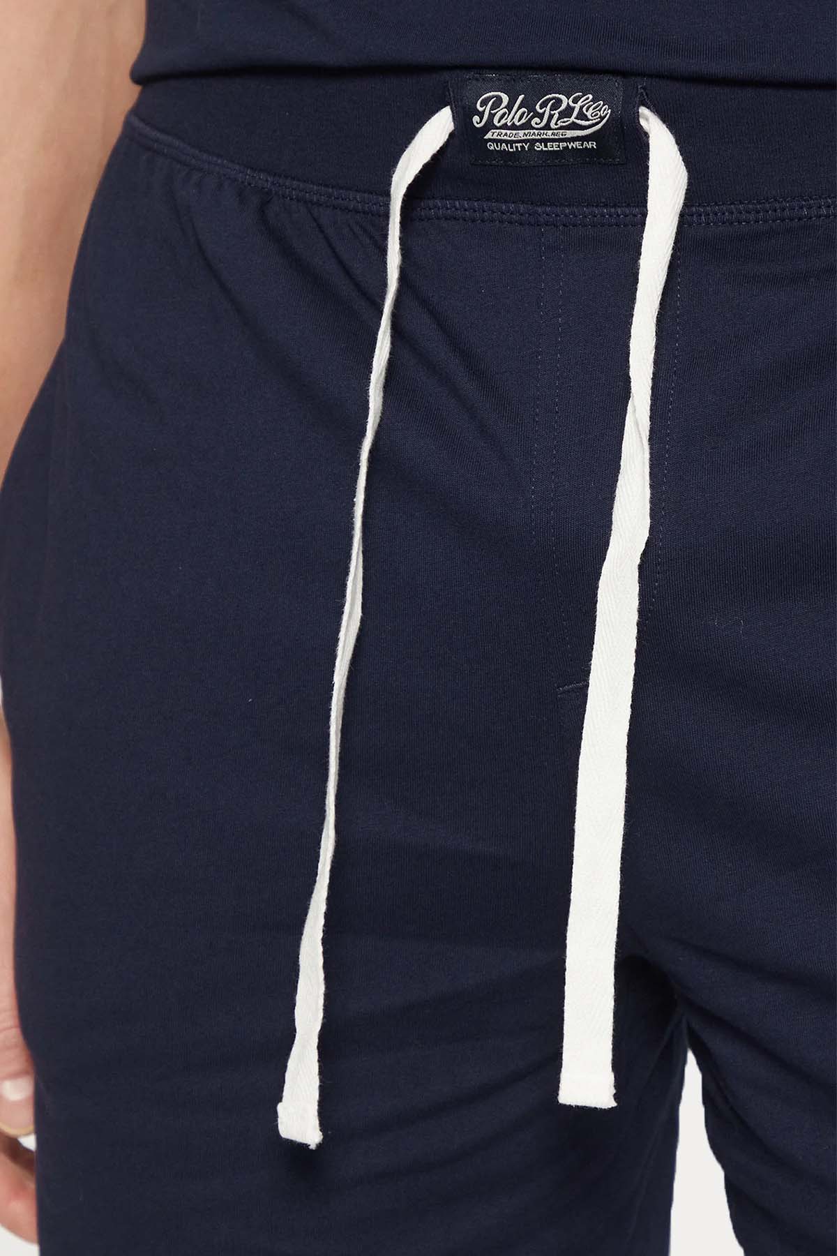 Polo Ralph Lauren Beli Lastikli Logolu Penye Şort-Şort-Libas