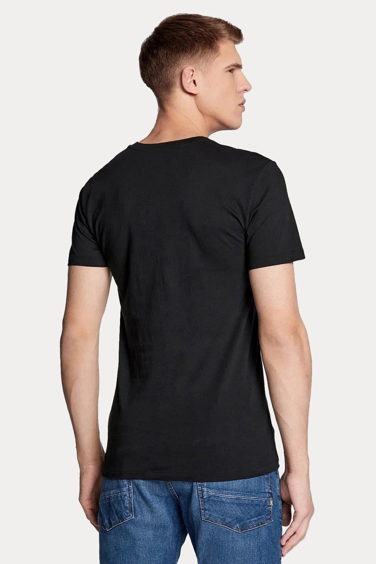 Polo Ralph Lauren 3'lü Paket Yuvarlak Yaka T-shirt Set-T-shirt-Libas