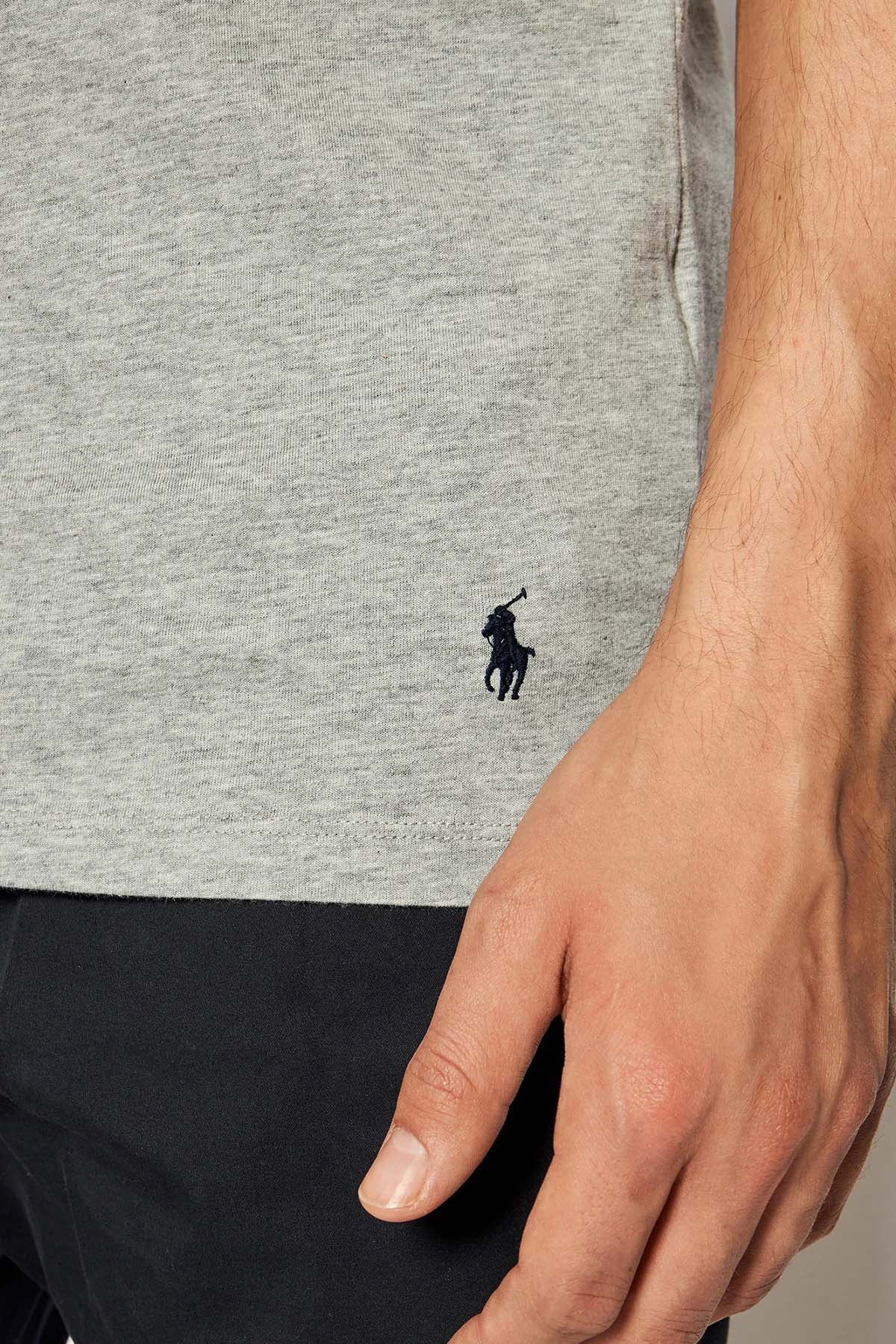Polo Ralph Lauren 3'lü Paket Yuvarlak Yaka T-shirt Set-T-shirt-Libas