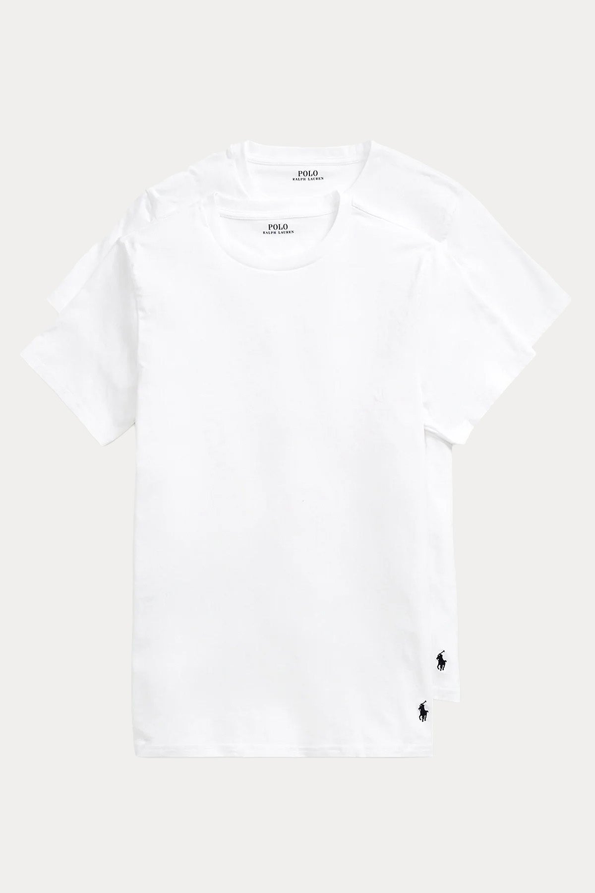 Polo Ralph Lauren 2'li Paket Yuvarlak Yaka Streç T-shirt Set