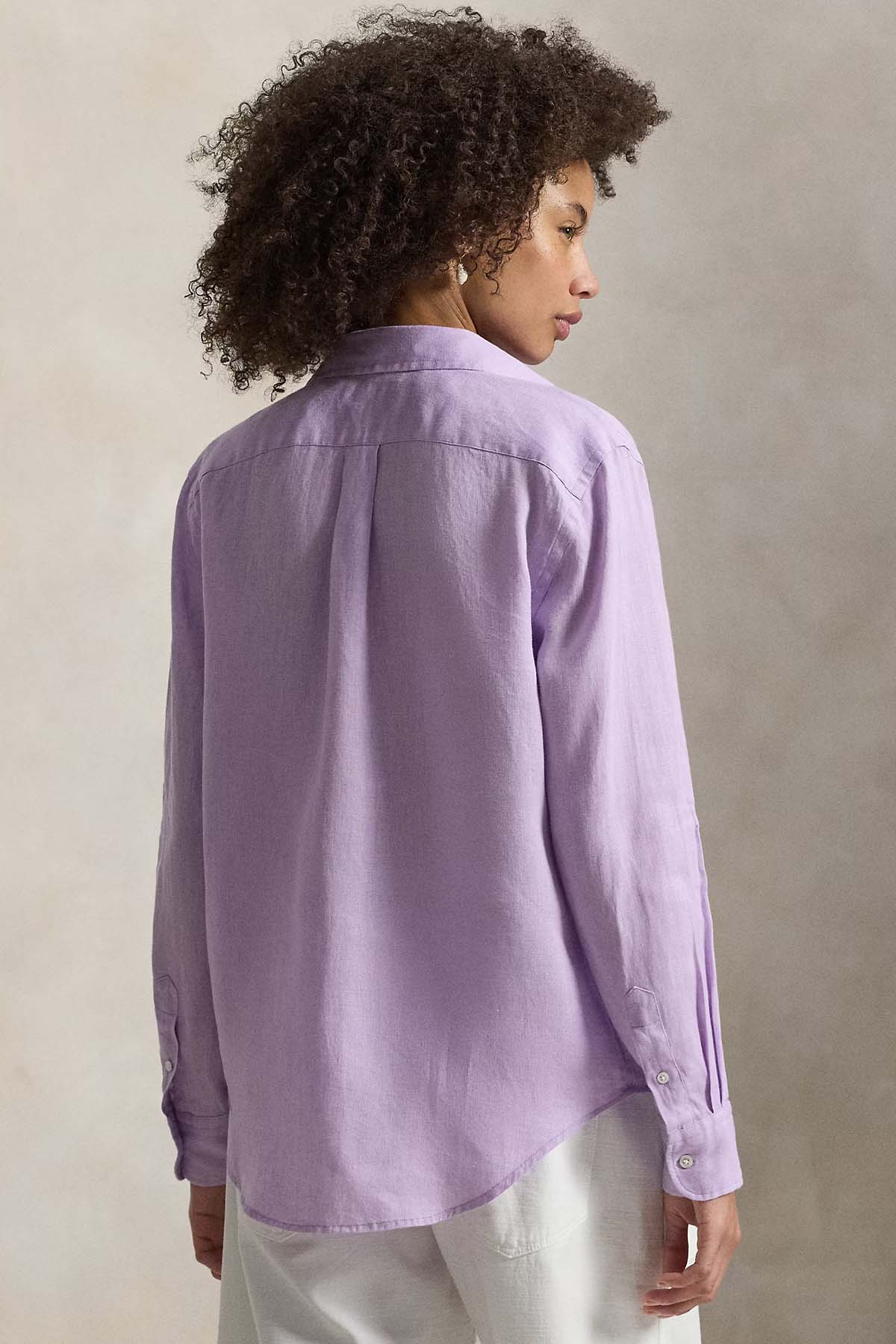 Polo Ralph Lauren Classic Fit Keten Gömlek-Gömlek-Libas