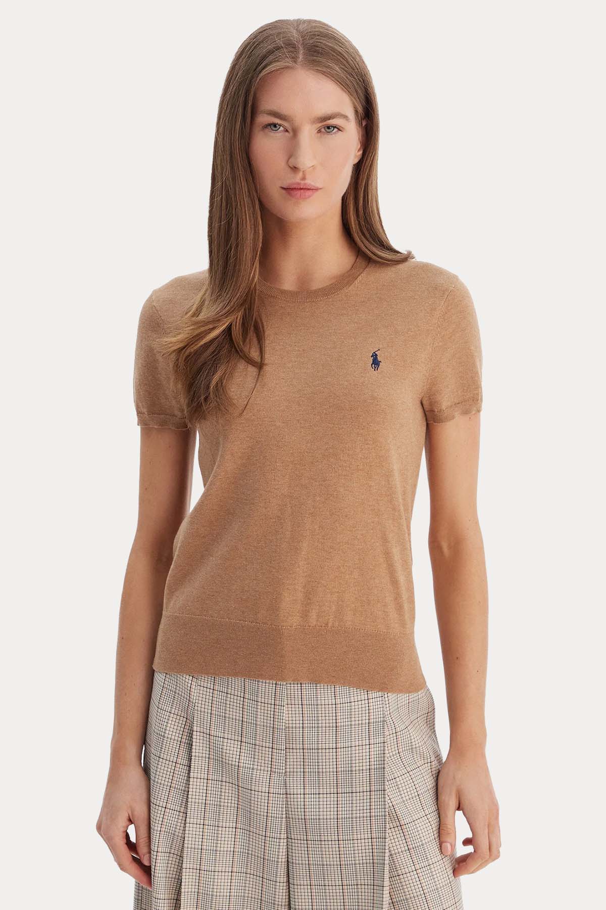 Polo Ralph Lauren Yuvarlak Yaka İnce Örgü Triko