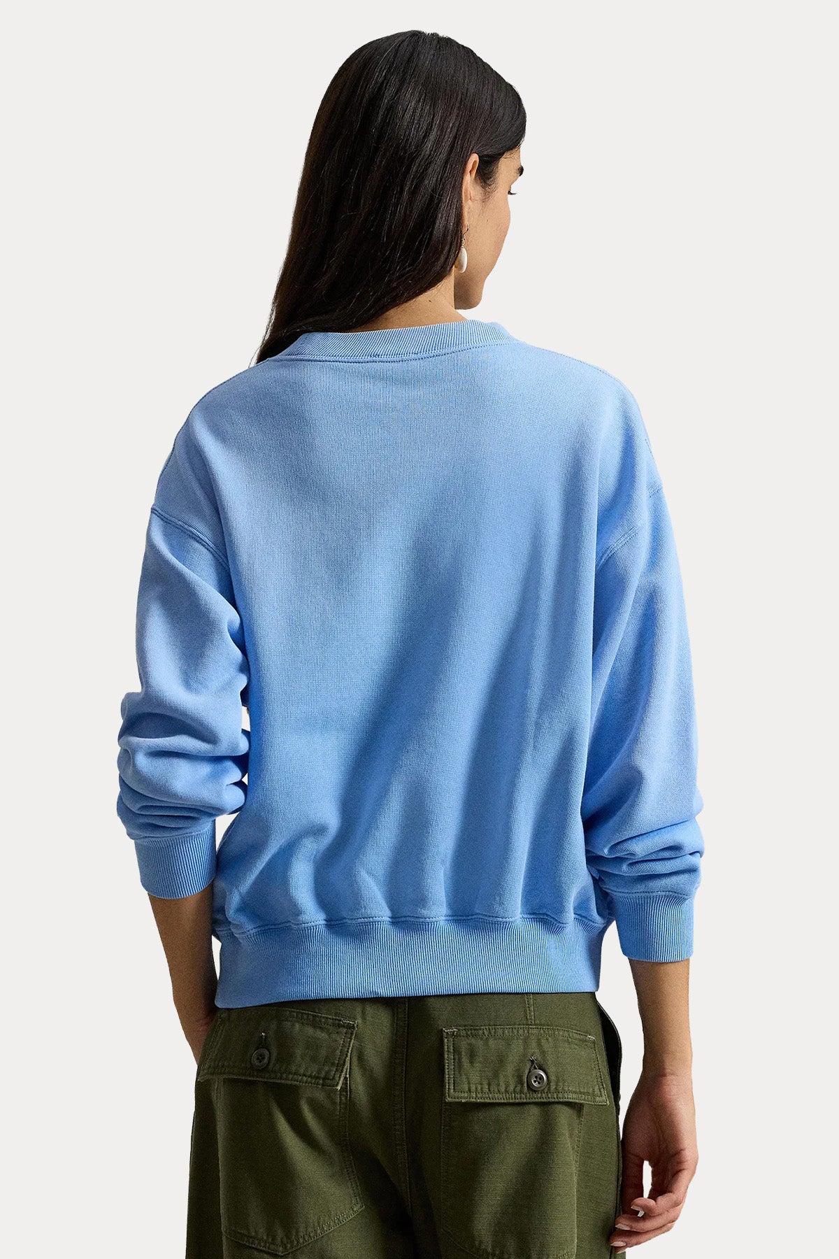Polo Ralph Lauren Relaxed Fit Pony Logolu Sweatshirt-Sweatshirt-Libas