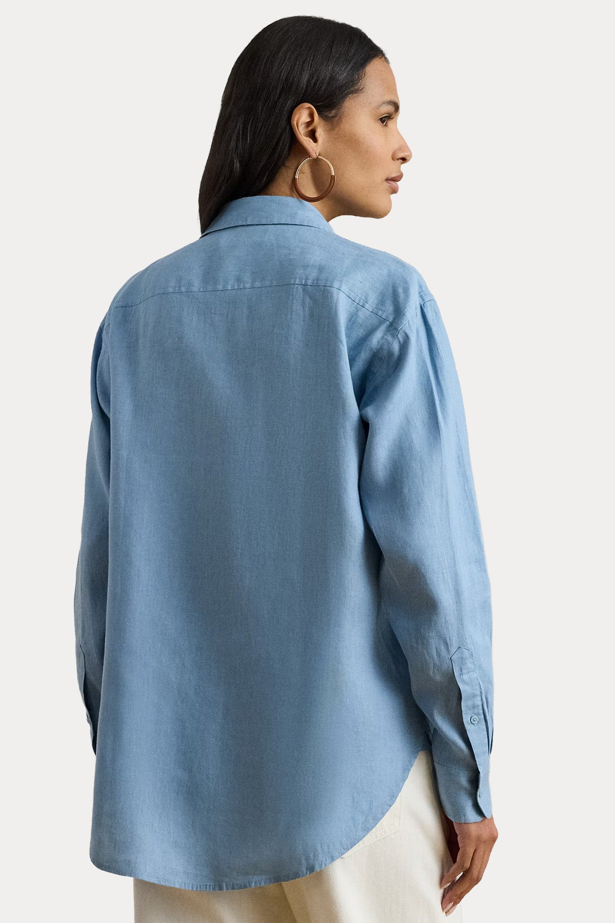 Polo Ralph Lauren Relaxed Fit Keten Gömlek-Gömlek-Libas
