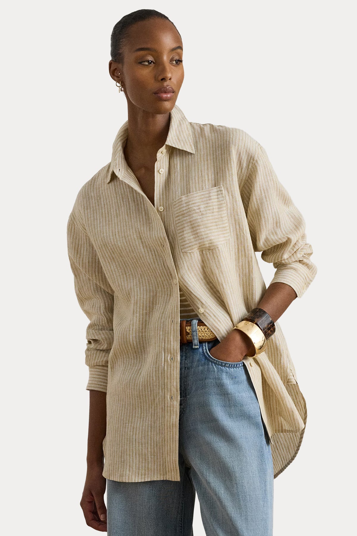 Polo Ralph Lauren Relaxed Fit Çizgili Gömlek