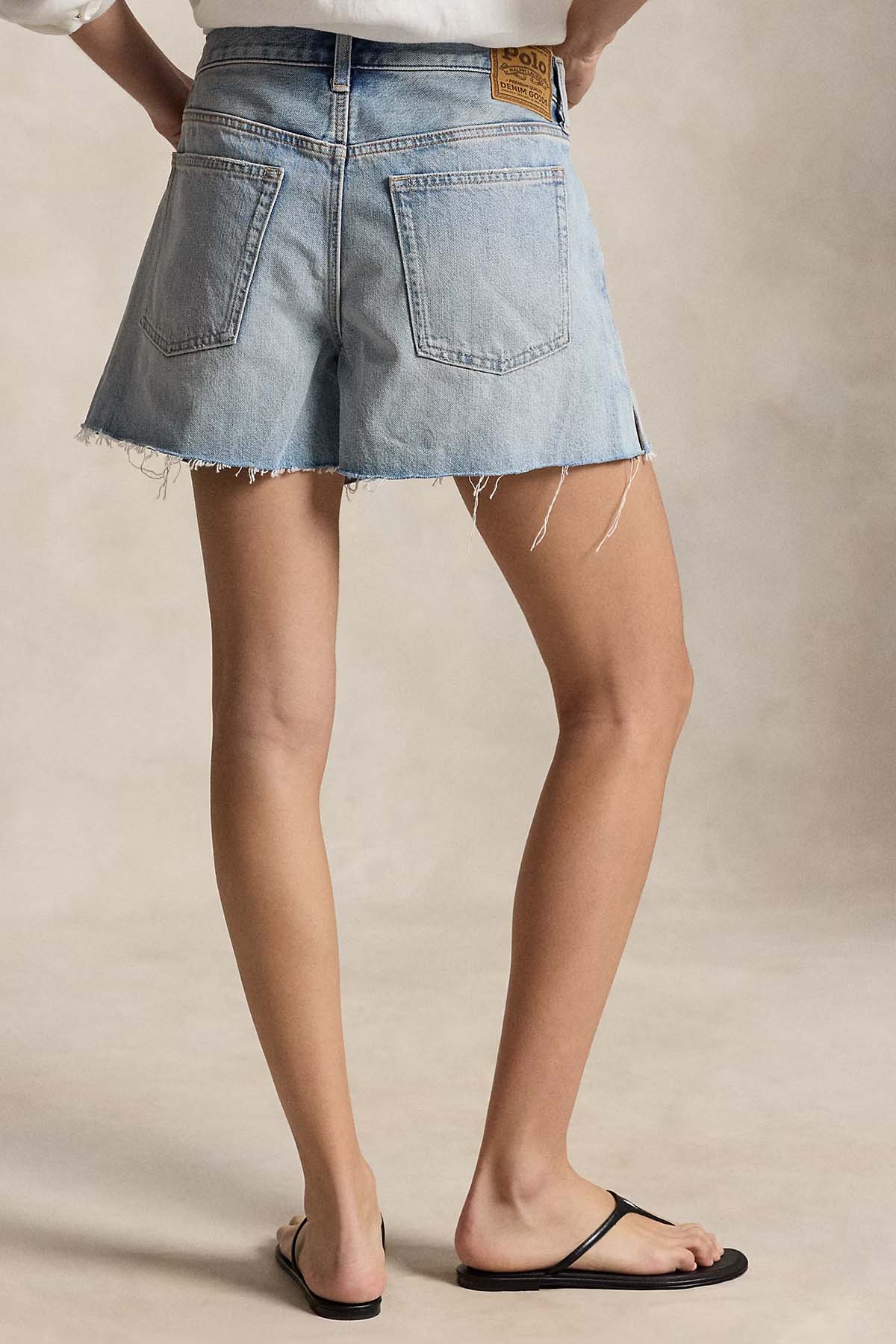 Polo Ralph Lauren Regular Fit Yıkamalı Denim Şort-Şort-Libas