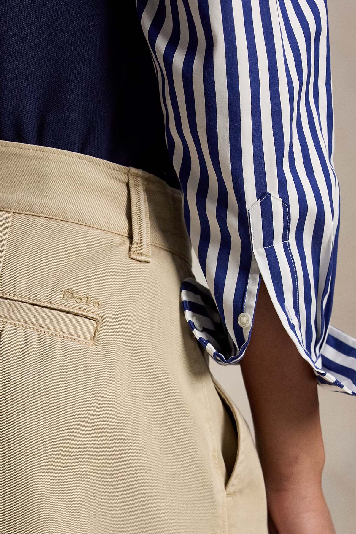 Polo Ralph Lauren Straight Fit Yandan Cepli Şort-Şort-Libas