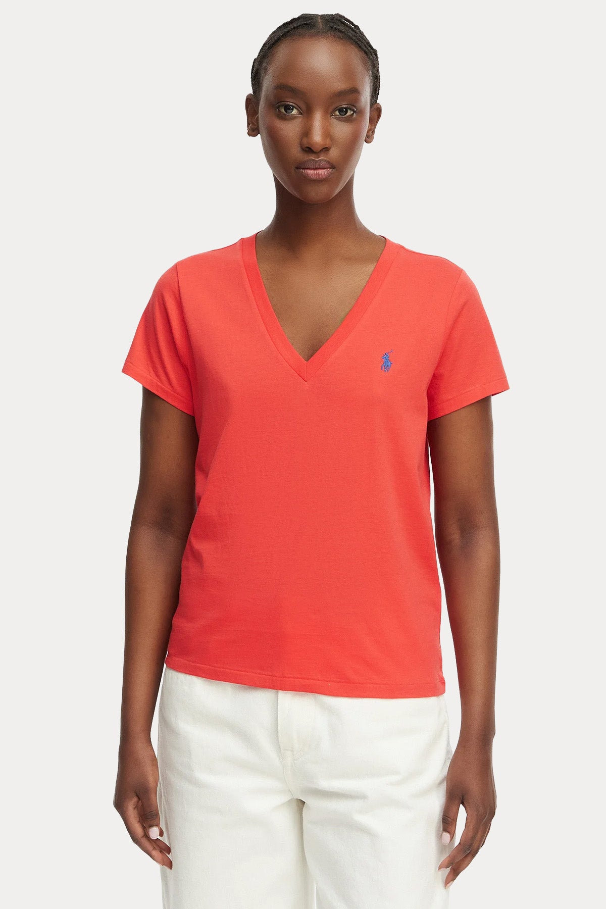 Polo Ralph Lauren Regular Fit V Yaka T-shirt-T-shirt-Libas