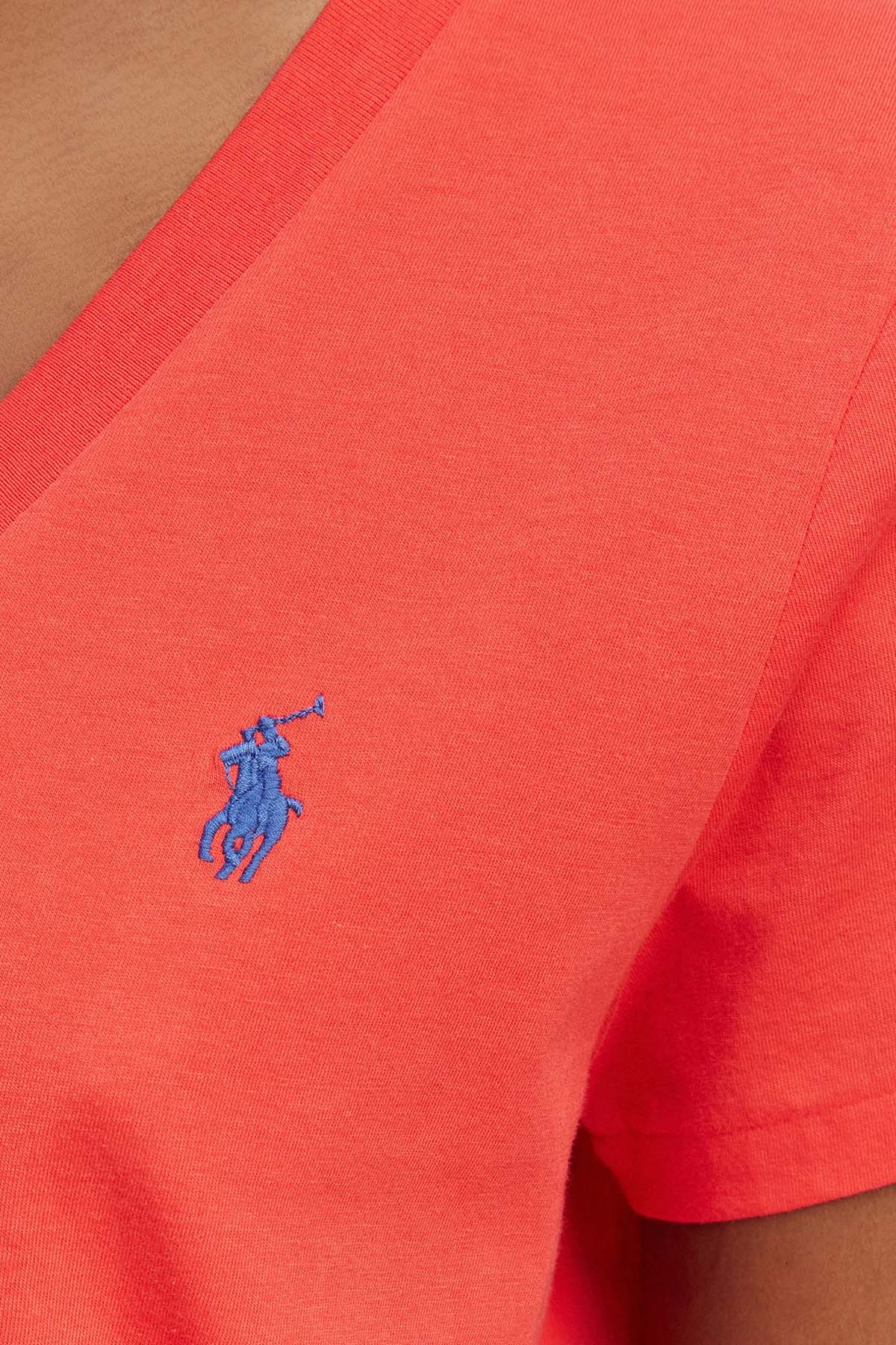 Polo Ralph Lauren Regular Fit V Yaka T-shirt-T-shirt-Libas