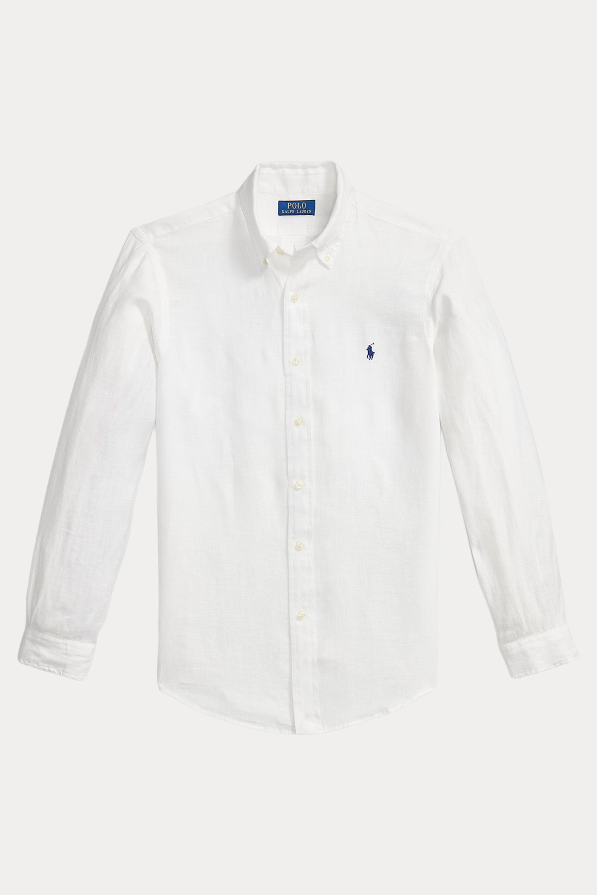 Polo Ralph Lauren Custom Fit Keten Gömlek-Gömlek-Libas