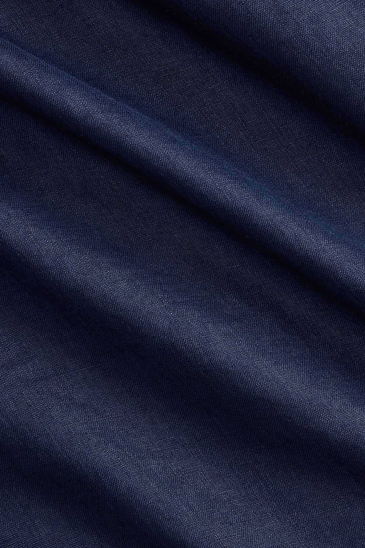 Polo Ralph Lauren Custom Fit Keten Gömlek-Gömlek-Libas