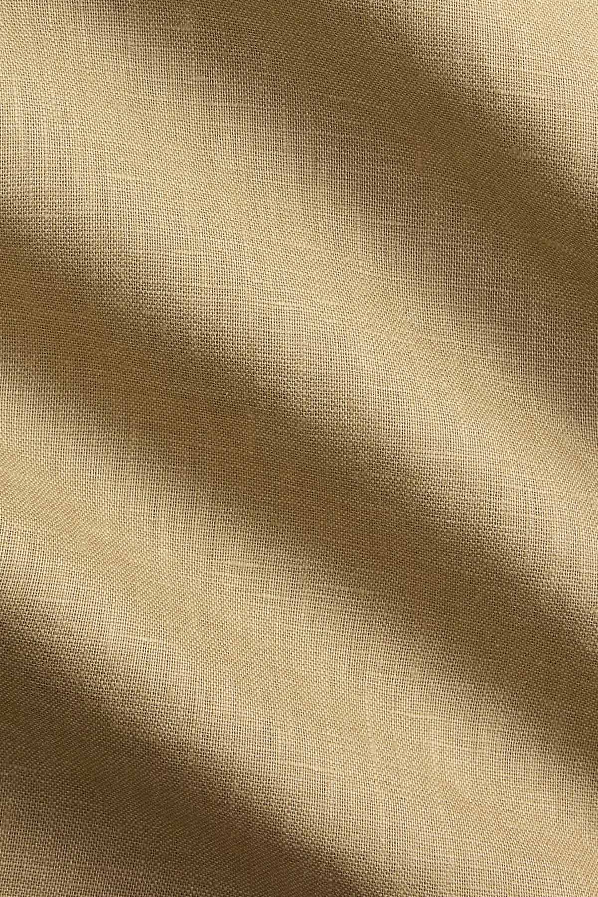 Polo Ralph Lauren Custom Fit Keten Gömlek-Gömlek-Libas