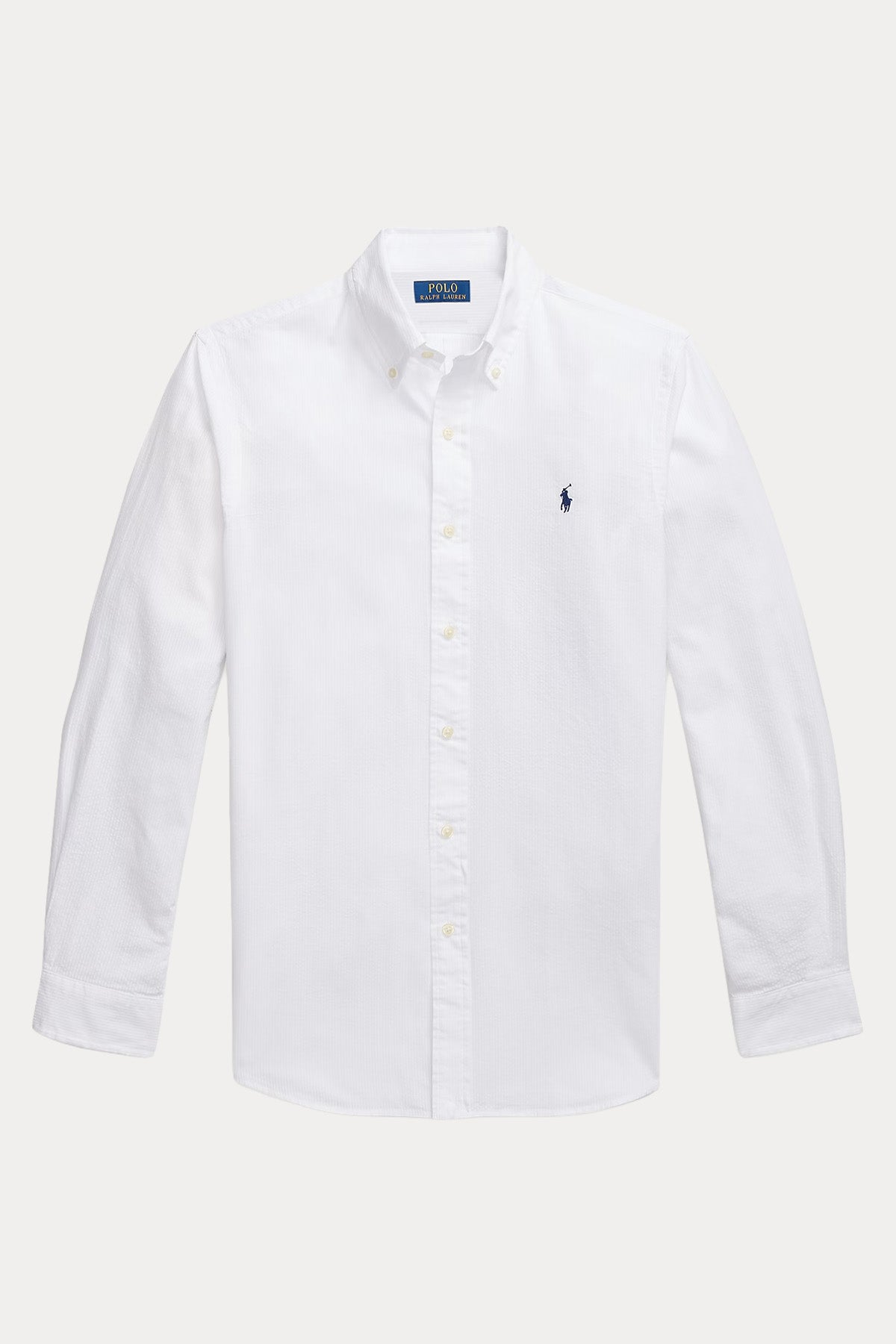 Polo Ralph Lauren Custom Fit Gofre Kumaş Gömlek-Gömlek-Libas