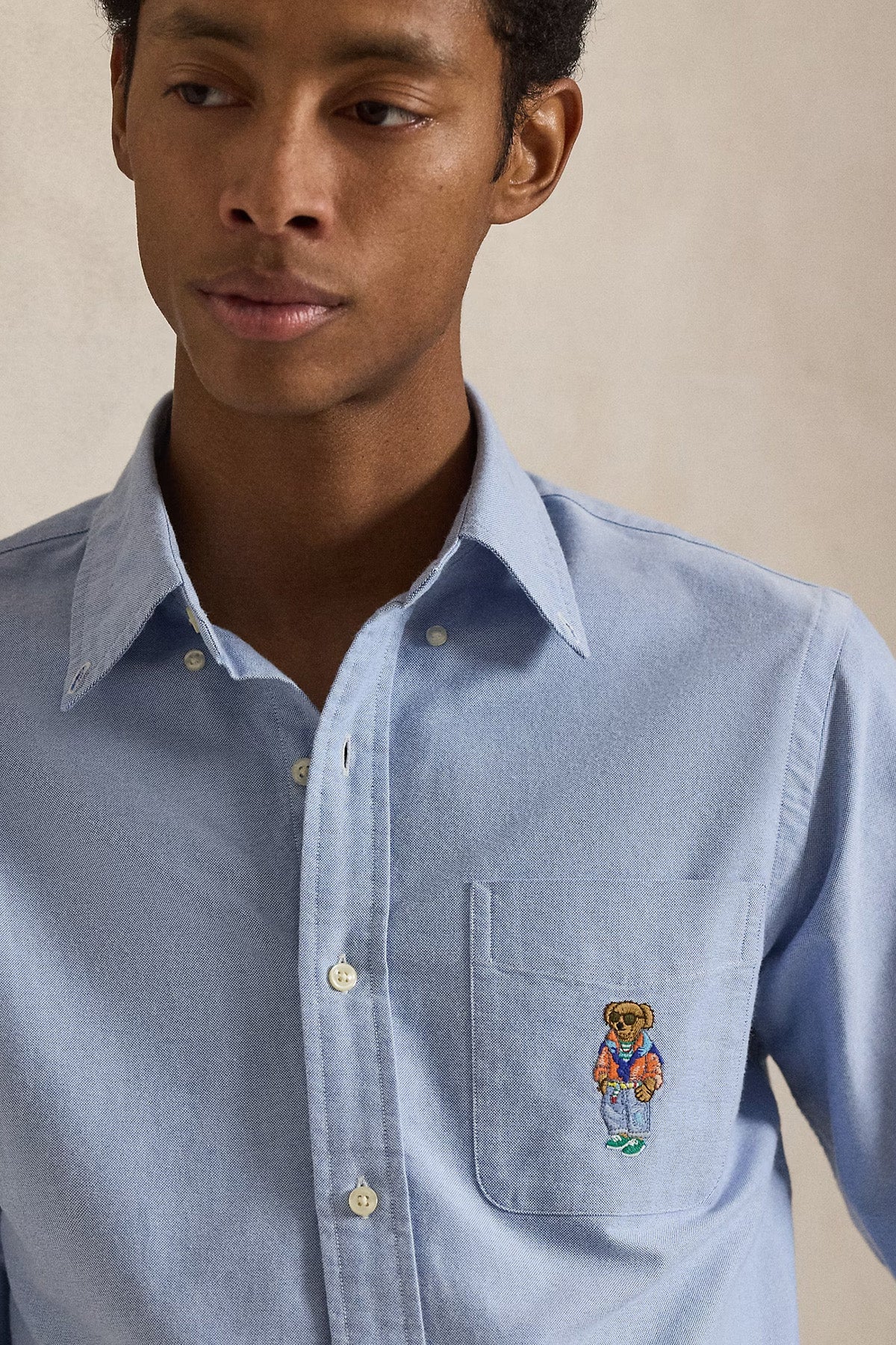 Polo Ralph Lauren Custom Fit Polo Bear Gömlek-Gömlek-Libas