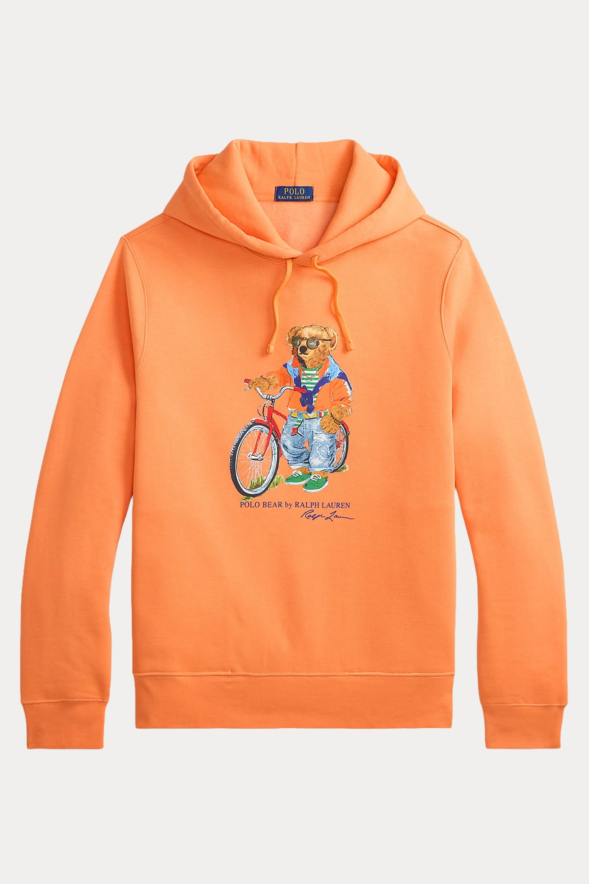Polo Ralph Lauren Regular Fit Şardonlu Kapüşonlu Polo Bear Sweatshirt-Sweatshirt-Libas