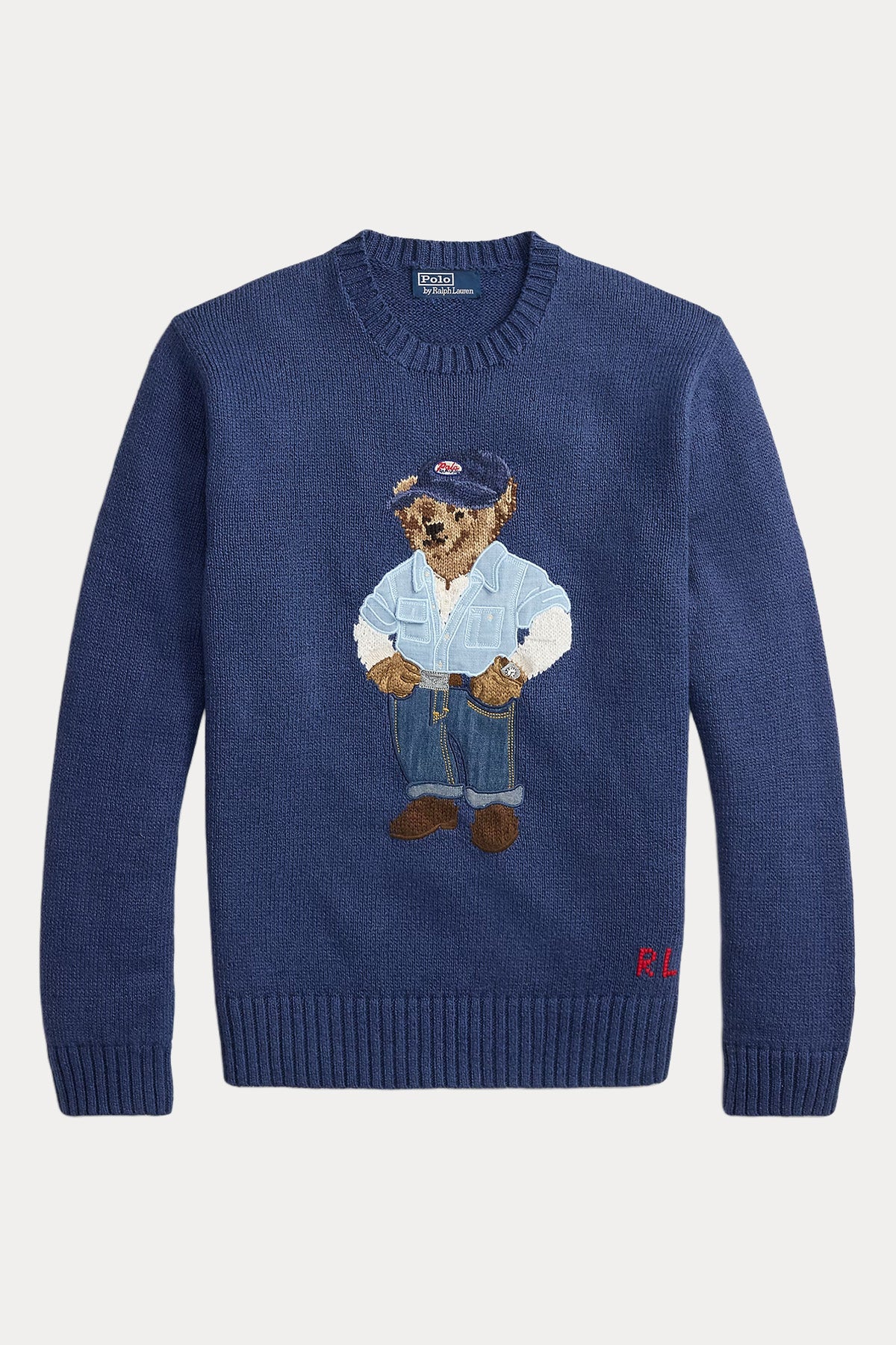 MADE IN USA 三角タグ POLO RALPH LAURN サイズXXL Polo Ralph Lauren Polo Bear Örgü Keten Triko