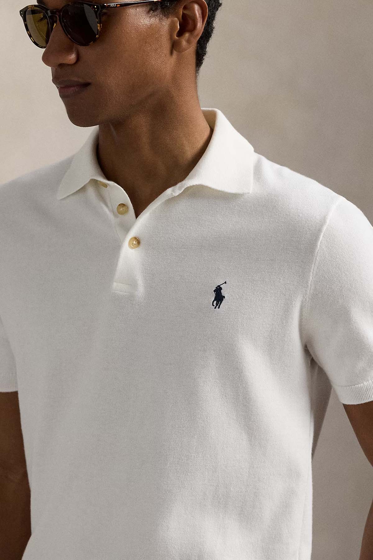 Polo Ralph Lauren Regular Fit Pony Logolu Polo Yaka Triko-Triko-Libas