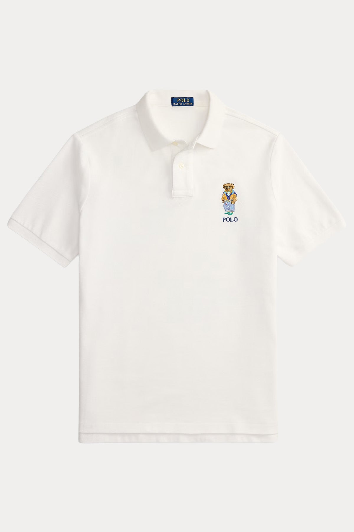 Polo Ralph Lauren Slim Fit Polo Bear Polo Yaka T-shirt-T-shirt-Libas