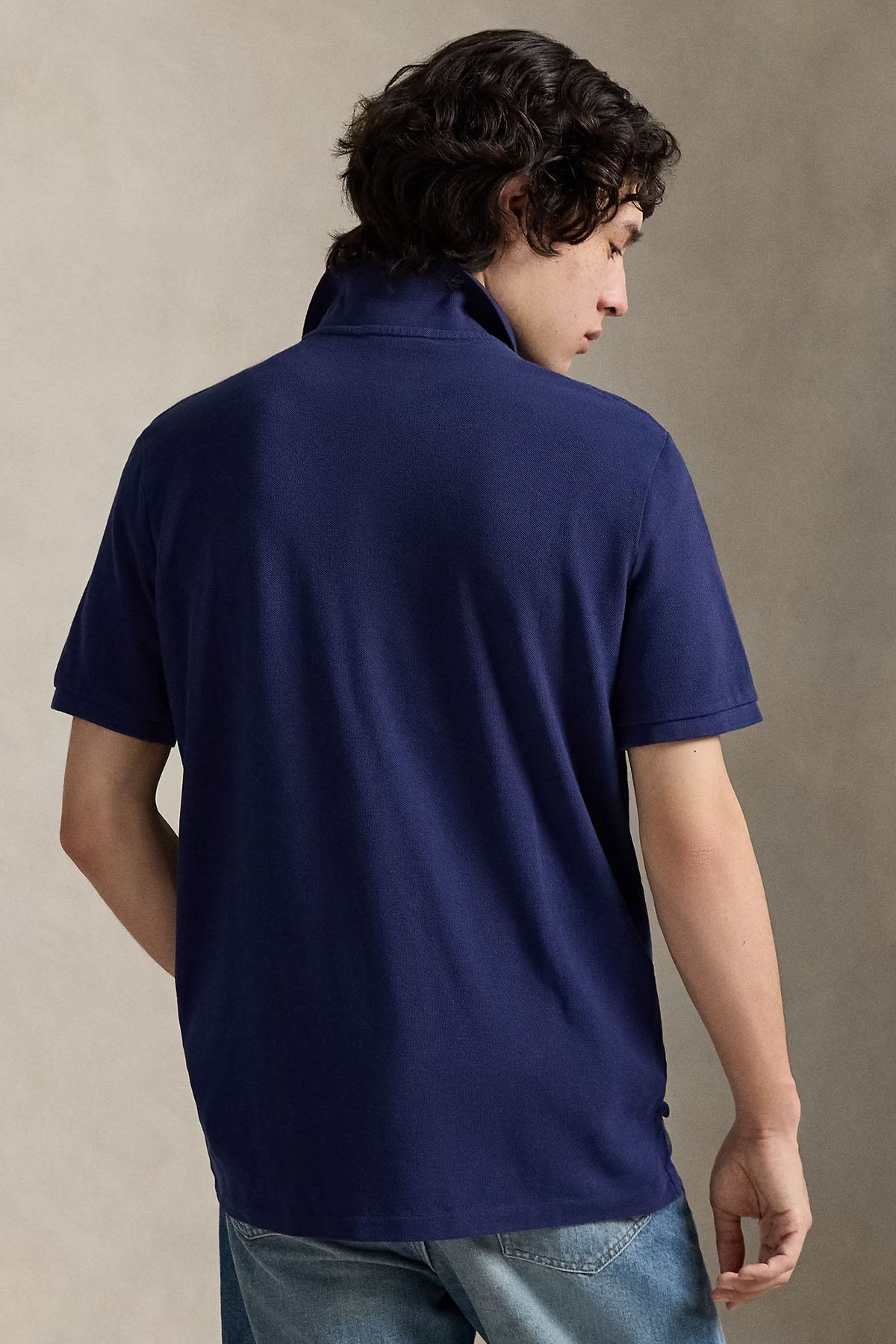 Polo Ralph Lauren Classic Fit Polo Yaka Polo Bear T-shirt-T-shirt-Libas