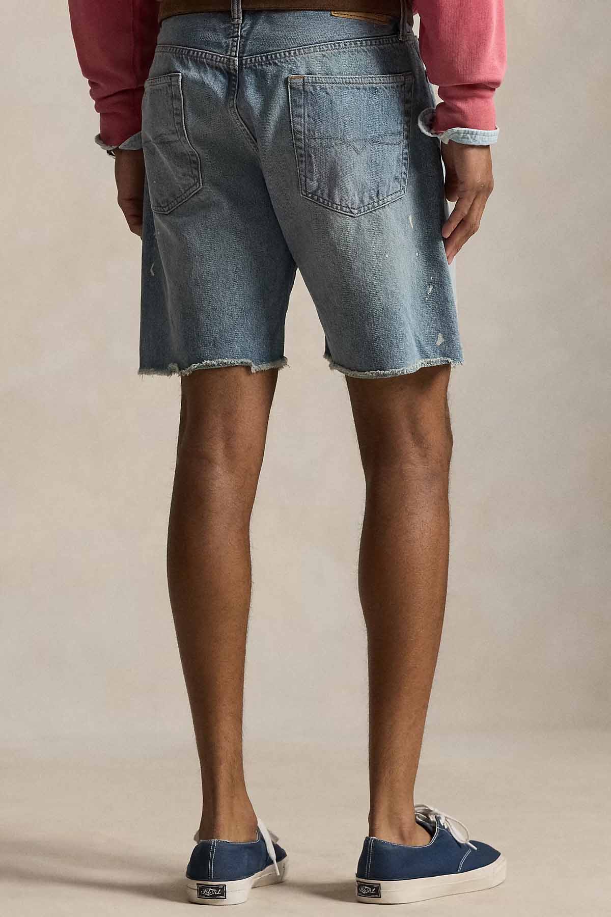Polo Ralph Lauren Regular Fit Yıkamalı Denim Şort-Şort-Libas