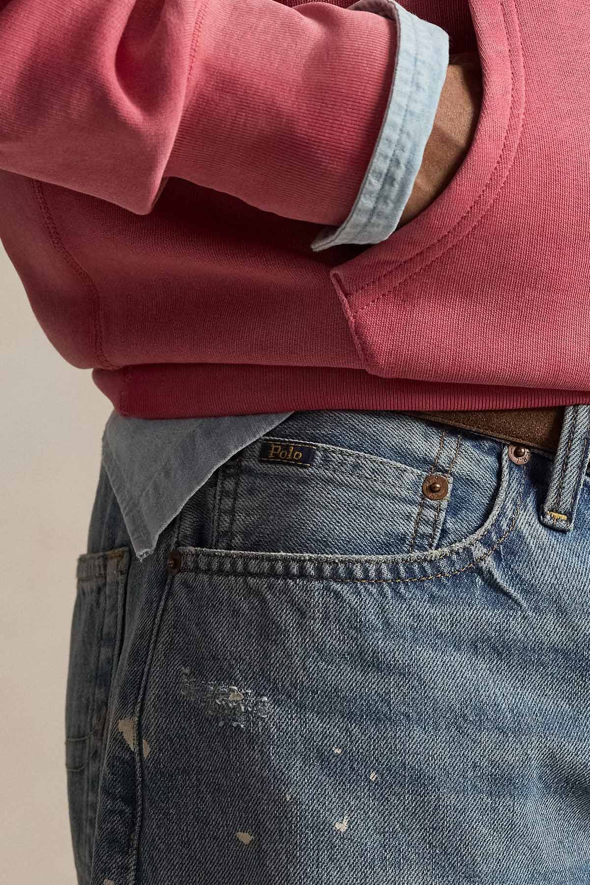 Polo Ralph Lauren Regular Fit Yıkamalı Denim Şort-Şort-Libas