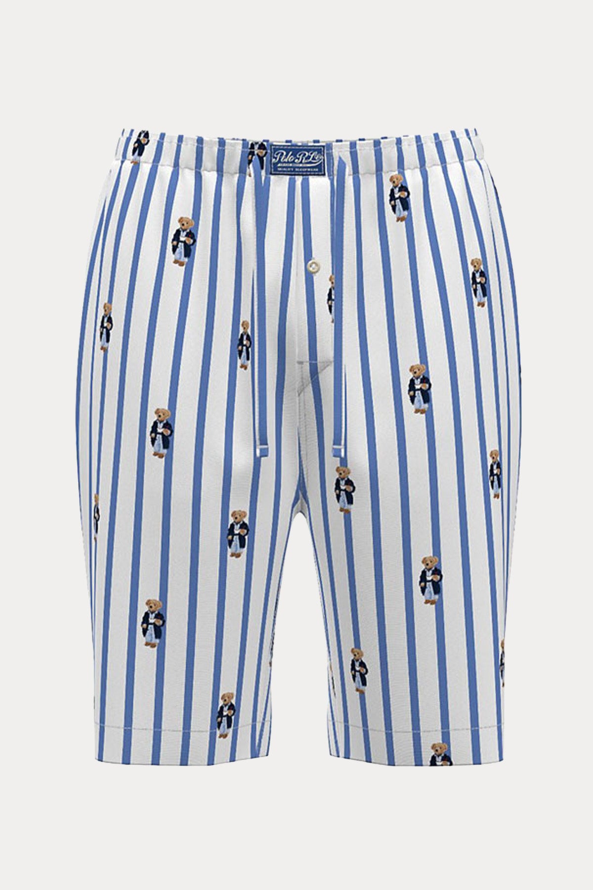 Polo Ralph Lauren Polo Bear Beli Lastikli Çizgili Pijama Altı-Pijama Altı-Libas