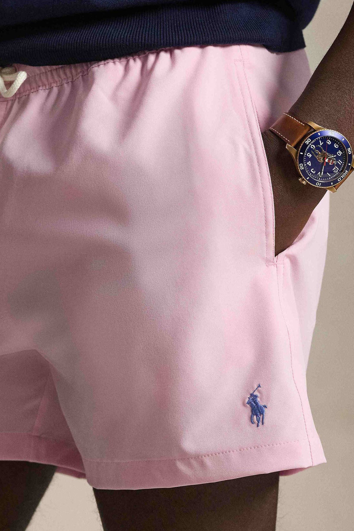 Polo Ralph Lauren Slim Fit Beli Lastikli Streç Şort Mayo-Şort Mayo-Libas