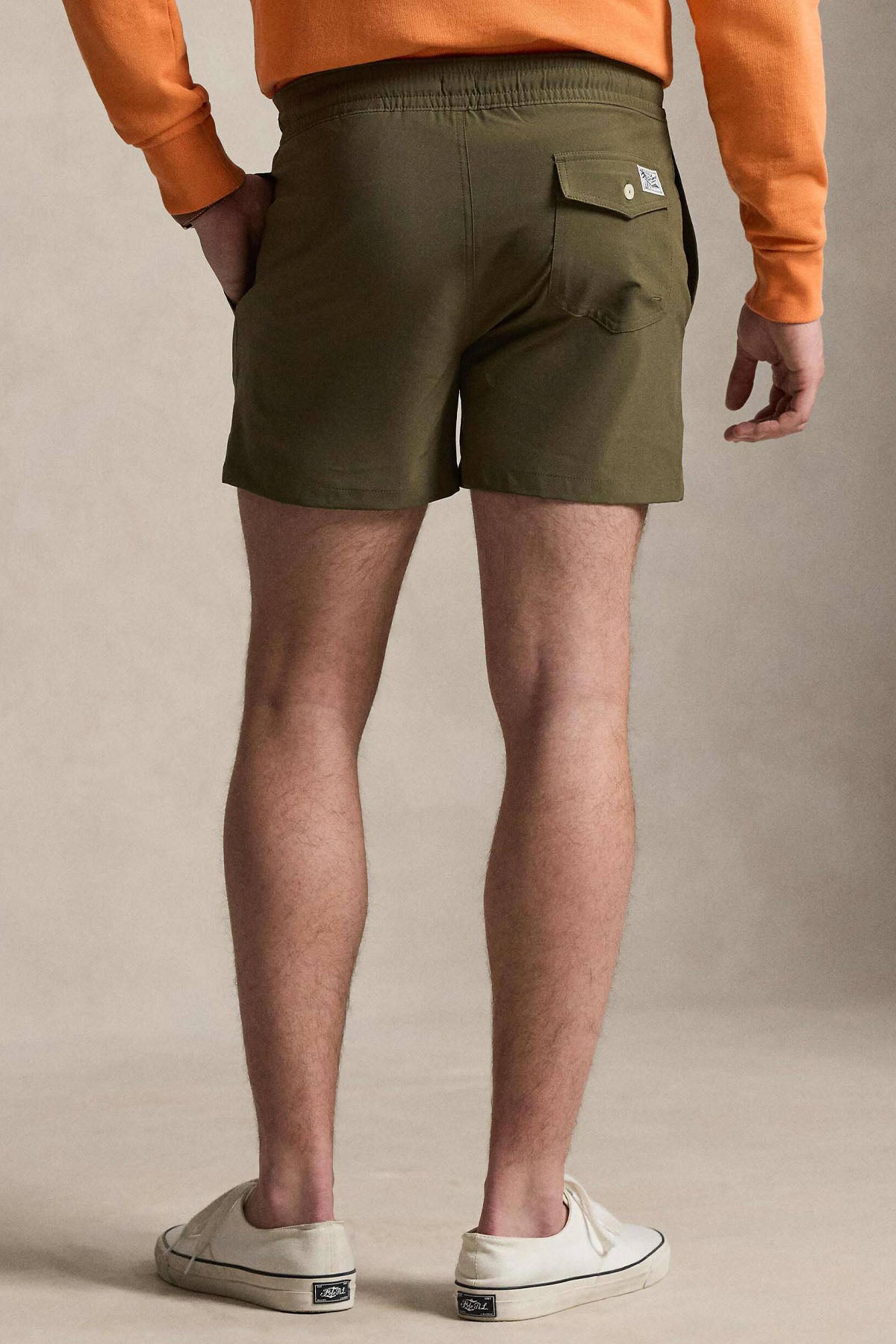 Polo Ralph Lauren Slim Fit Beli Lastikli Streç Şort Mayo-Şort Mayo-Libas
