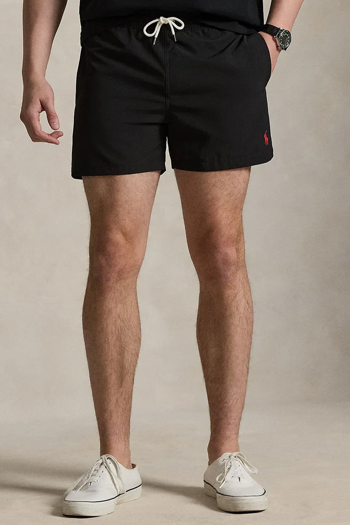 Polo Ralph Lauren Slim Fit Beli Lastikli Streç Şort Mayo-Şort Mayo-Libas