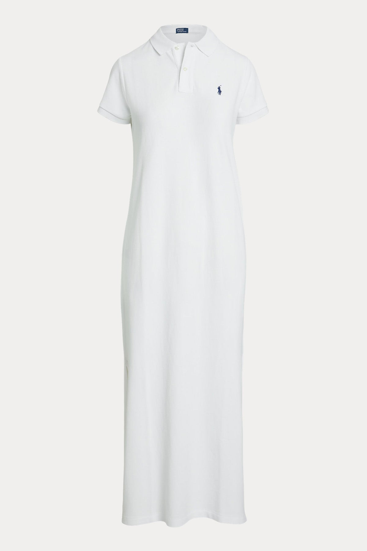 Polo Ralph Lauren Relaxed Fit Polo Yaka Maxi T-shirt Elbise