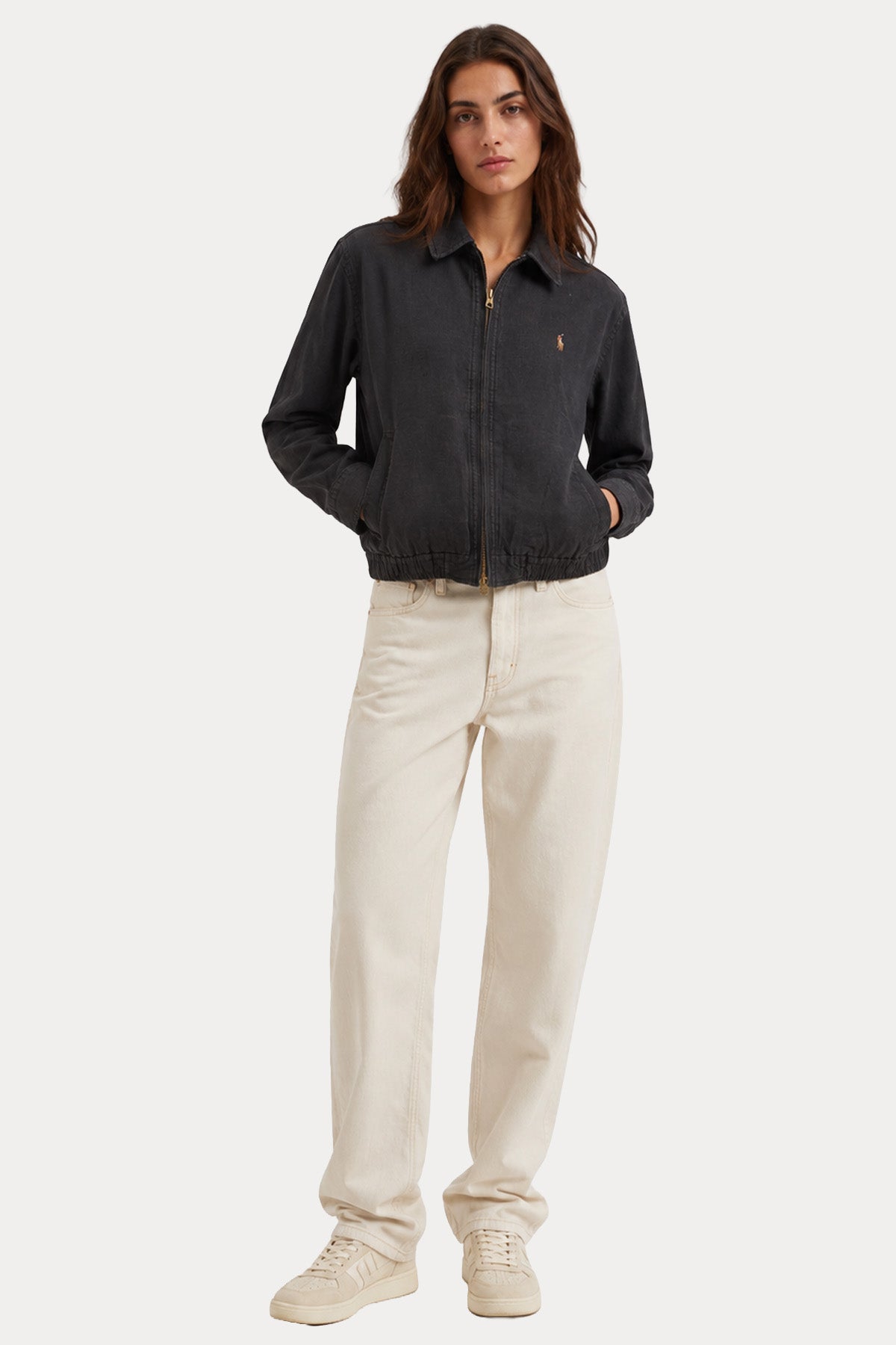 Polo Ralph Lauren Relaxed Fit Pony Logolu Keten Ceket