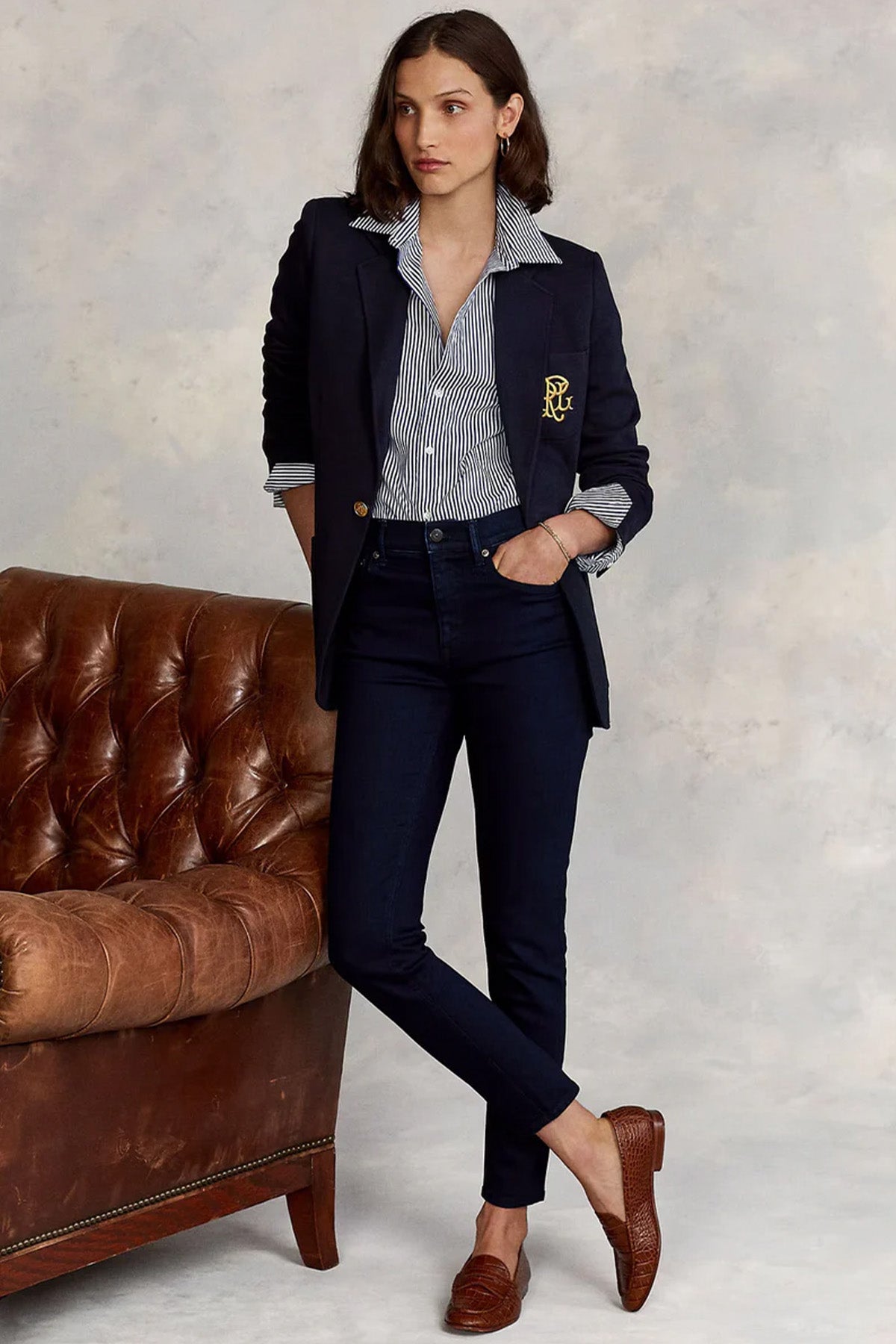 Polo Ralph Lauren Nakış Logolu Spor Cepli Blazer Ceket