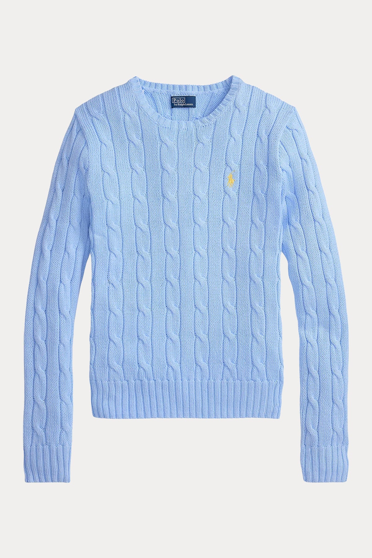 Polo Ralph Lauren Slim Fit Yuvarlak Yaka Saç Örgü Triko