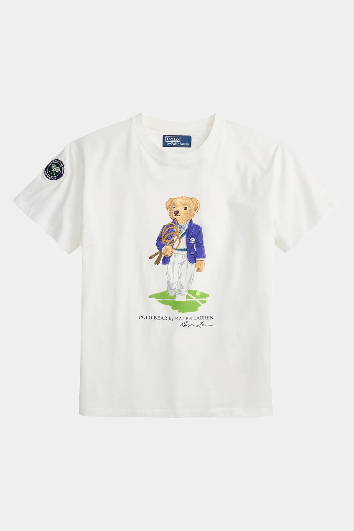 Polo Ralph Lauren Wimbledon Temalı Polo Bear T-shirt