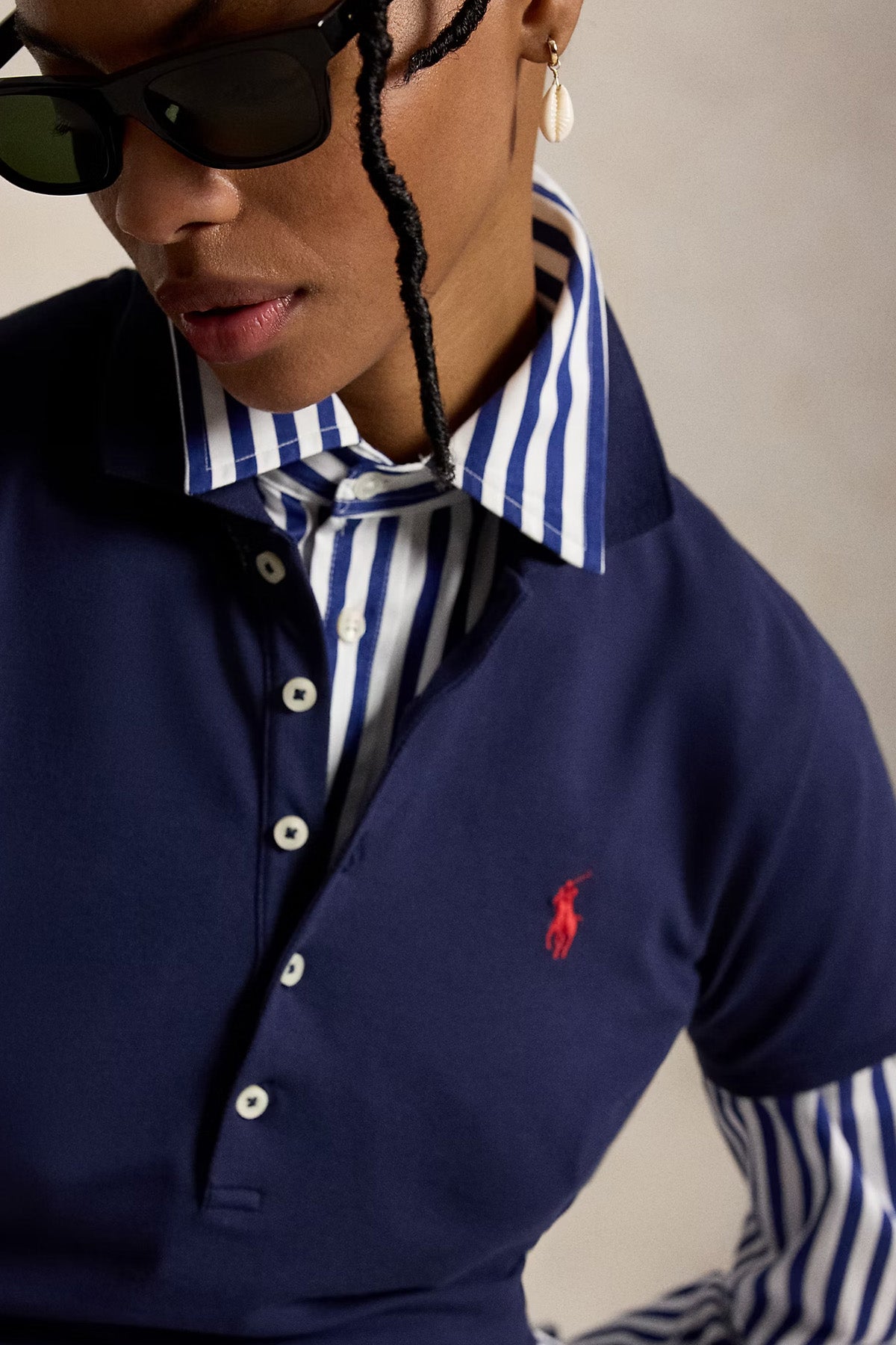 Polo Ralph Lauren Regular Fit Polo Yaka Pony Logolu Streç T-shirt