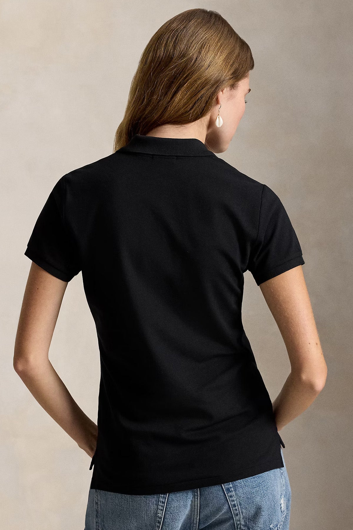 Polo Ralph Lauren Regular Fit Polo Yaka Pony Logolu Streç T-shirt