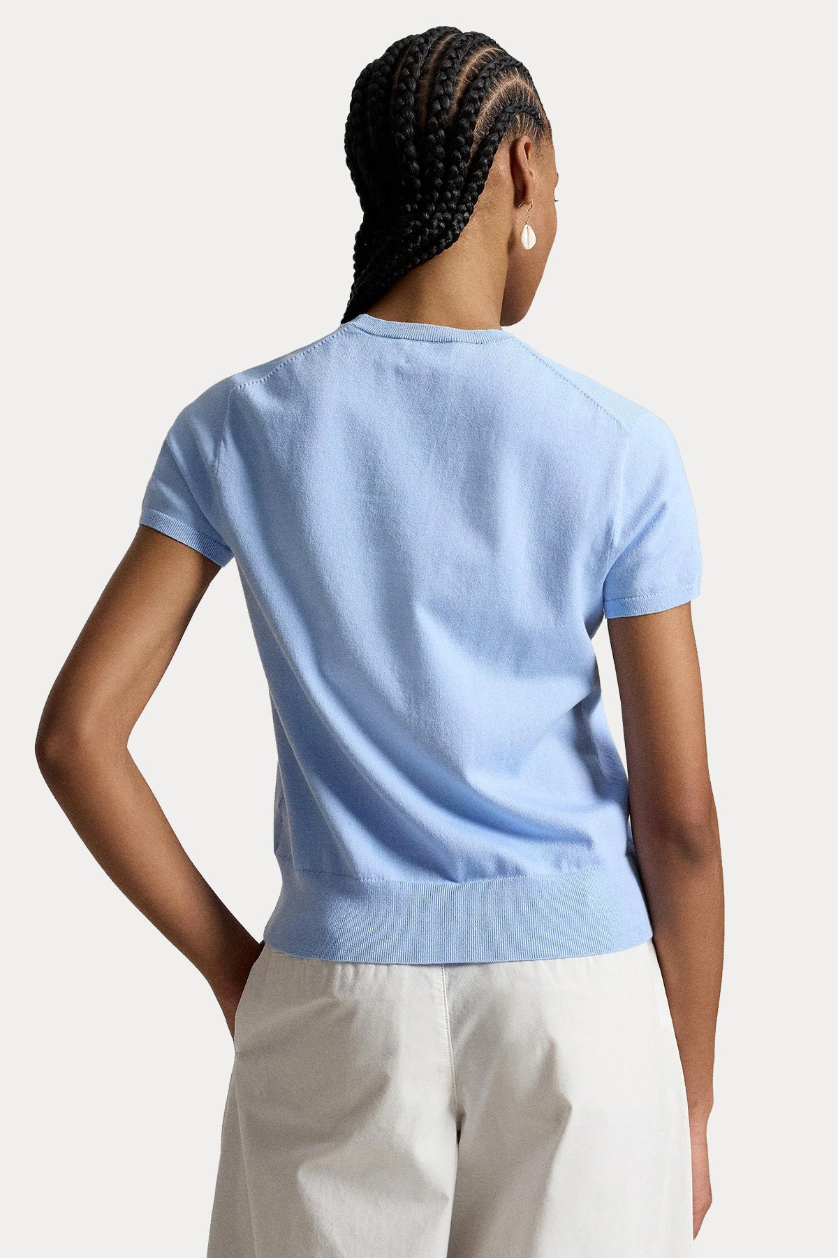 Polo Ralph Lauren Yuvarlak Yaka İnce Örgü Triko