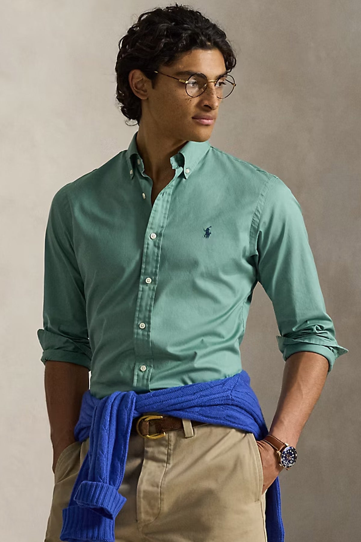Polo Ralph Lauren Custom Fit Pony Logolu Gömlek