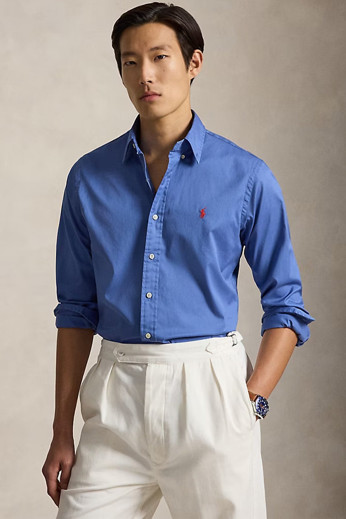 Polo Ralph Lauren Custom Fit Pony Logolu Gömlek