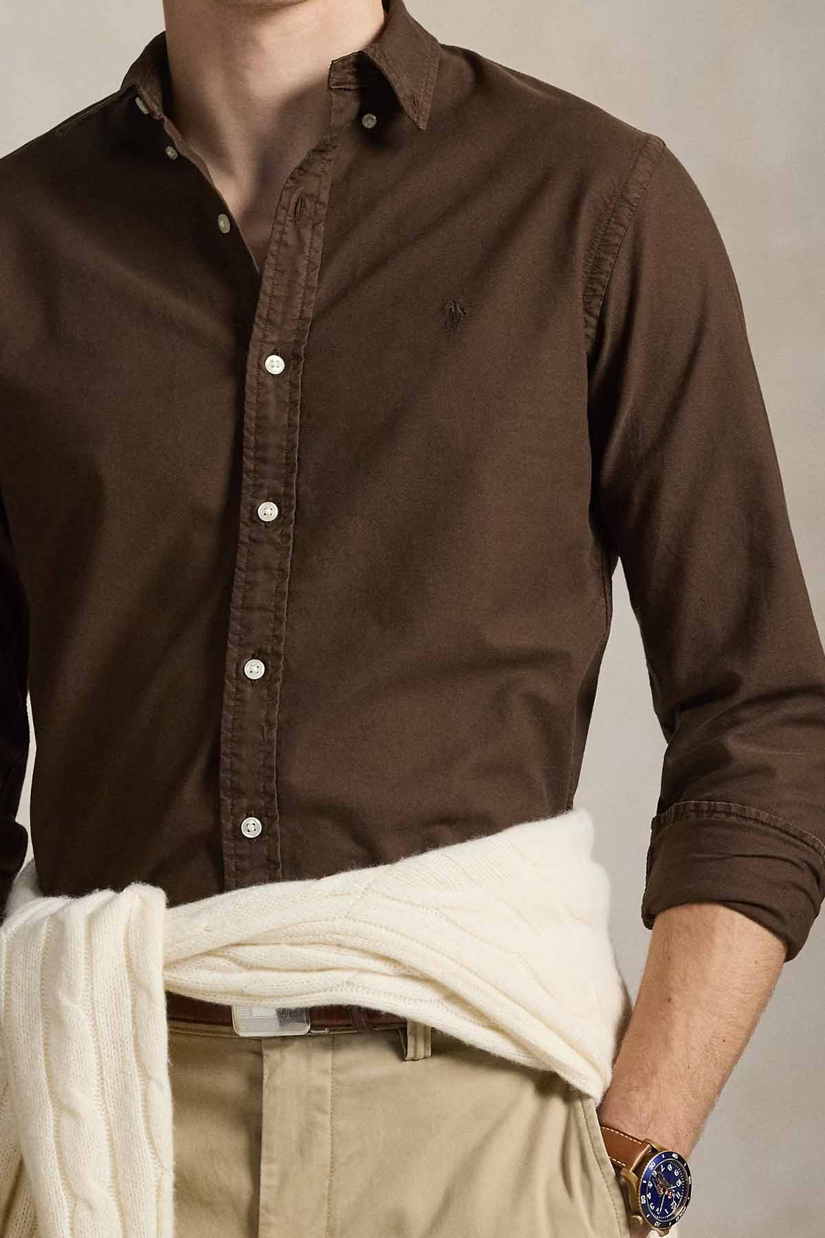 Polo Ralph Lauren Slim Fit Pony Logolu Gömlek