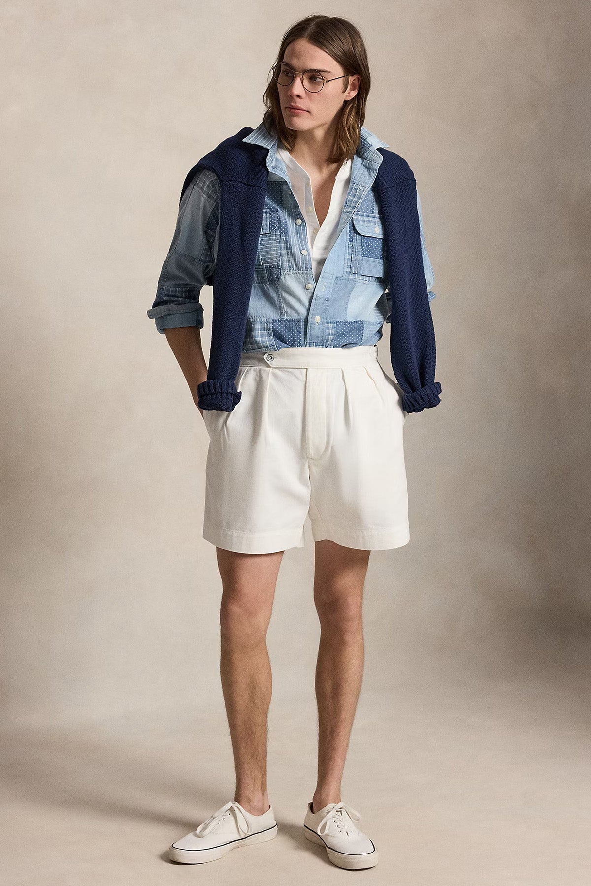 Polo Ralph Lauren Classic Fit Patchwork Gömlek