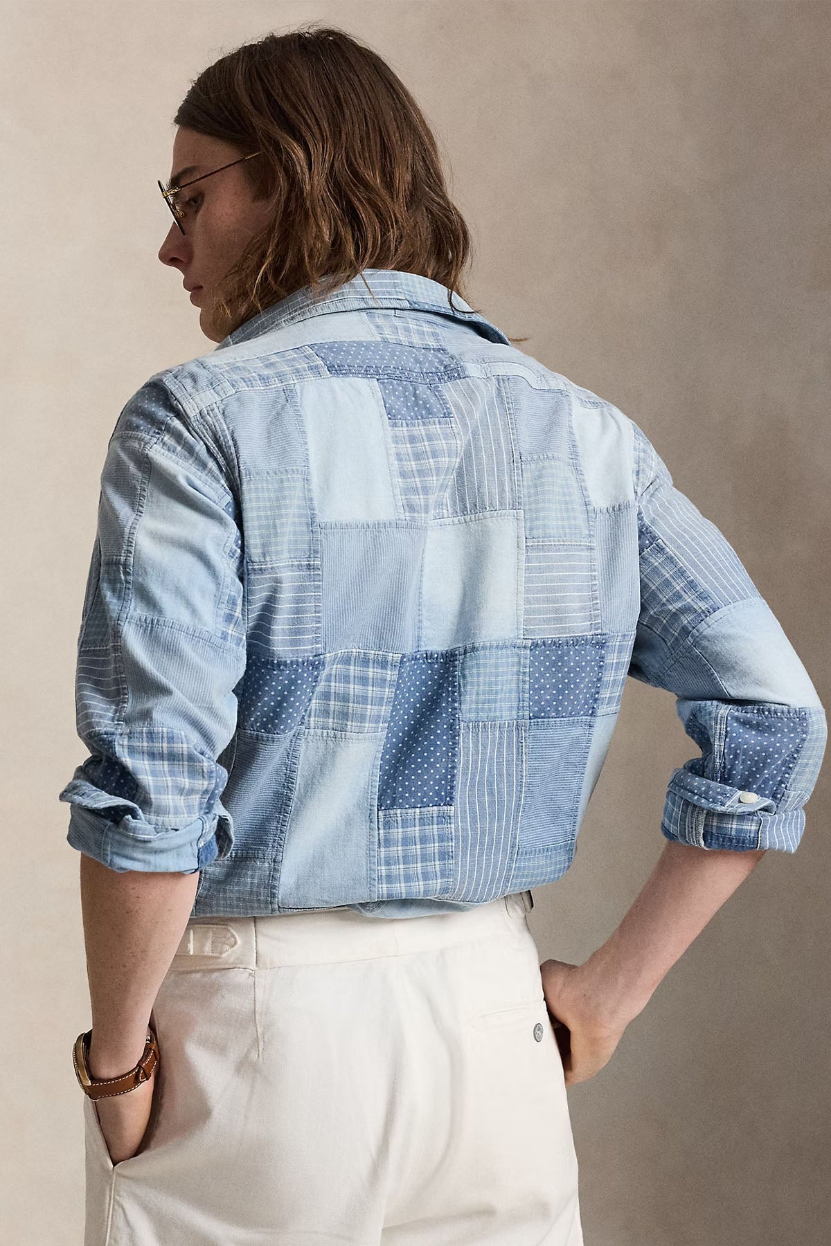 Polo Ralph Lauren Classic Fit Patchwork Gömlek