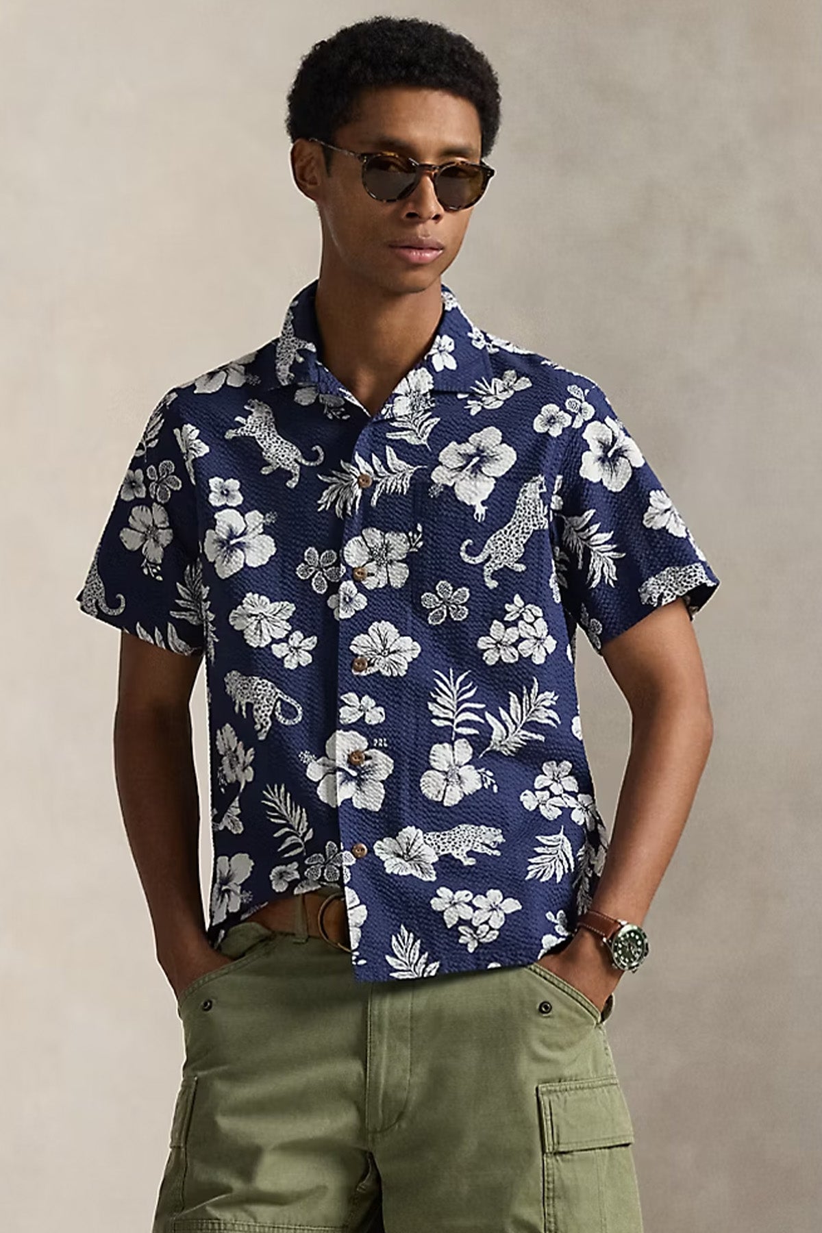 Polo Ralph Lauren Classic Fit Desenli Gömlek