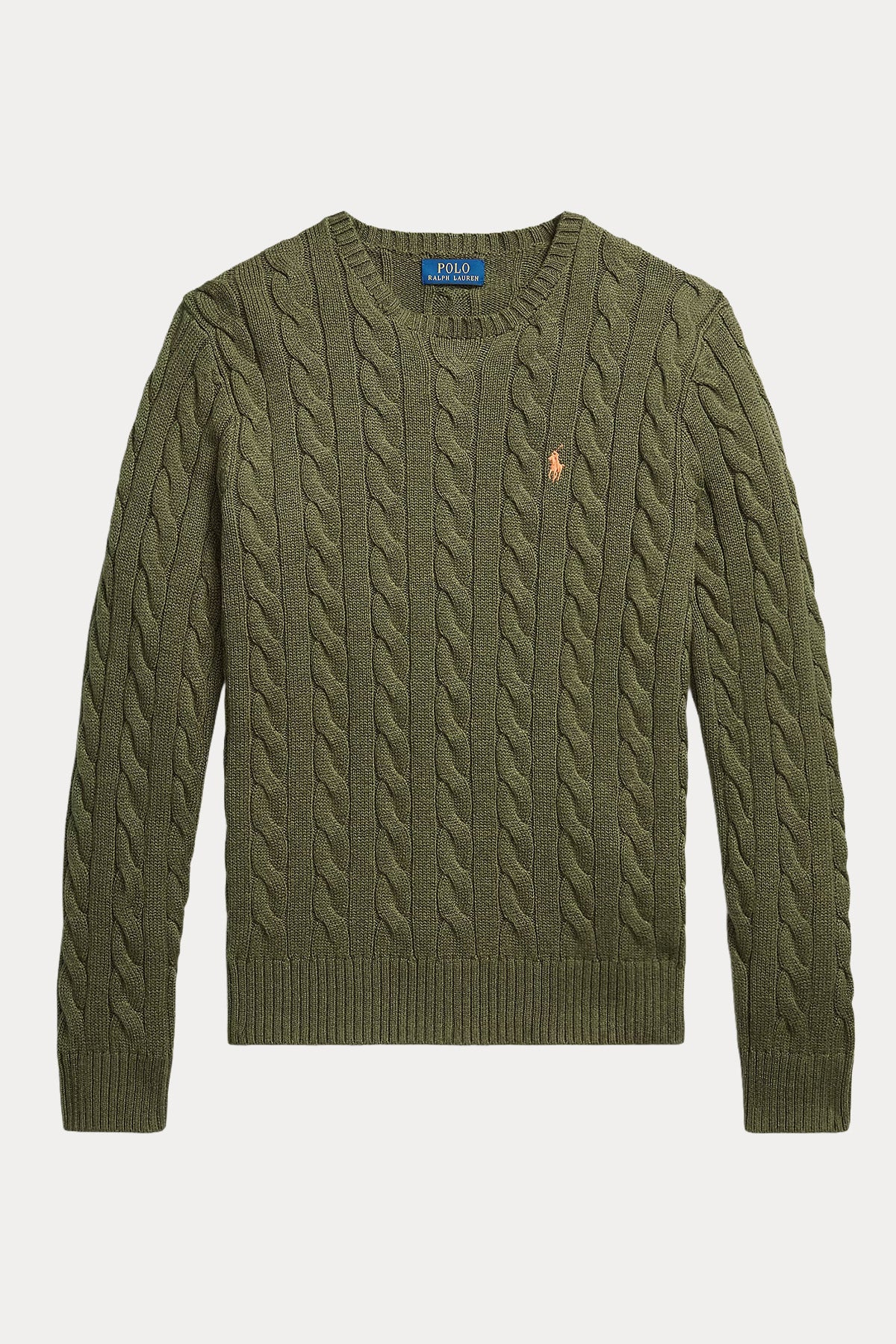Polo Ralph Lauren Yuvarlak Yaka Saç Örgü Triko