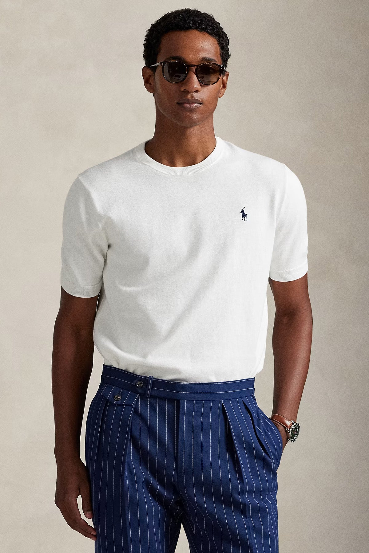 Polo Ralph Lauren Regular Fit İnce Örgü Triko