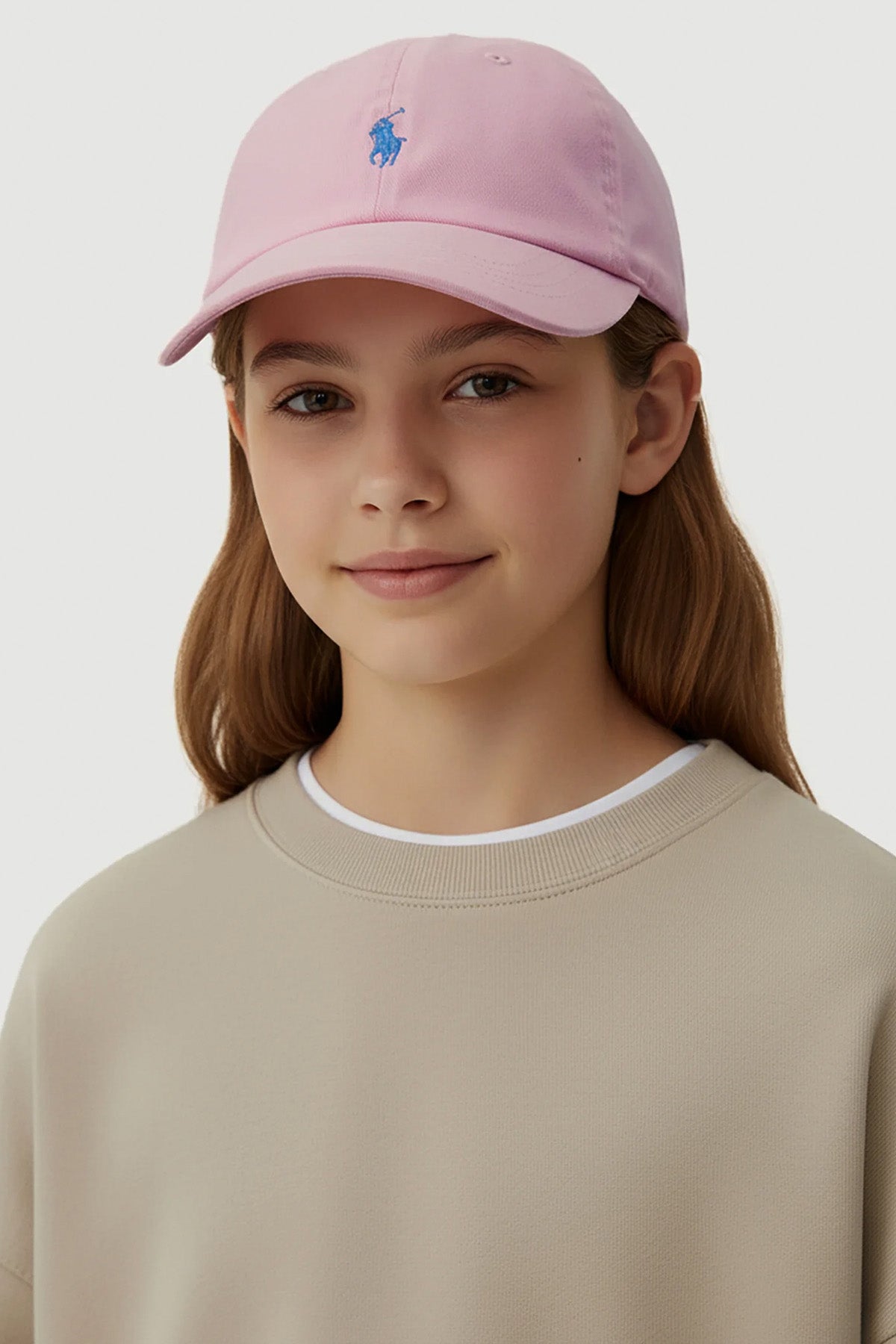 Polo Ralph Lauren Kids 5-7 Yaş Kız Çocuk Pony Logolu Şapka