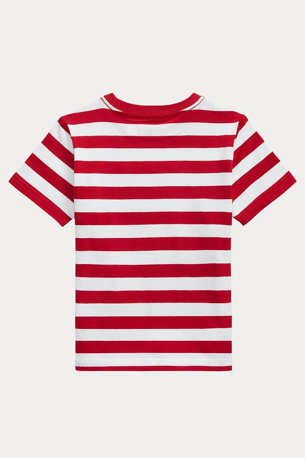 Polo Ralph Lauren Kids 3-5 Yaş Unisex Çocuk Çizgili Pony Logolu T-shirt