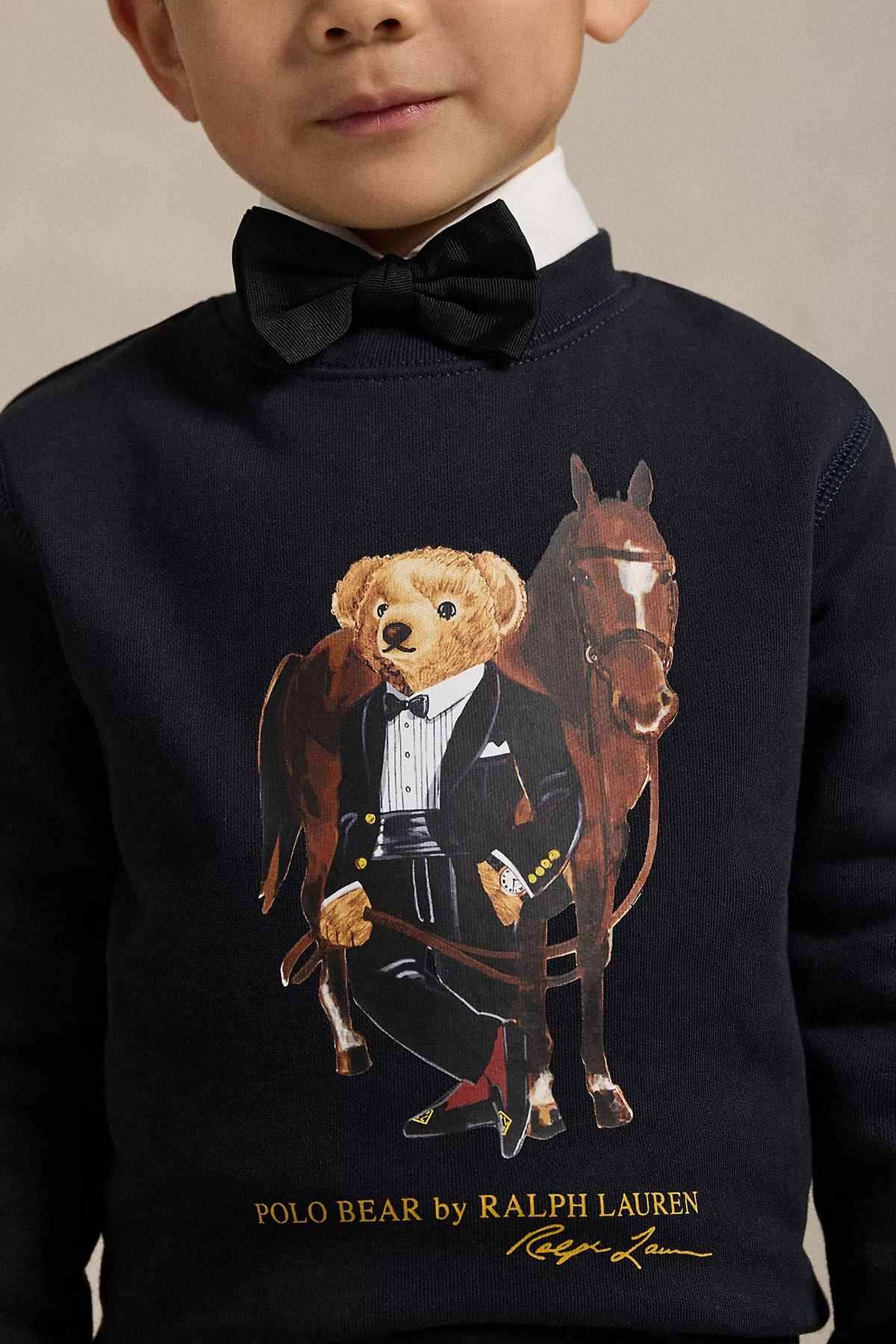 Polo Ralph Lauren Kids 5-7 Yaş Unisex Çocuk Polo Bear Sweatshirt