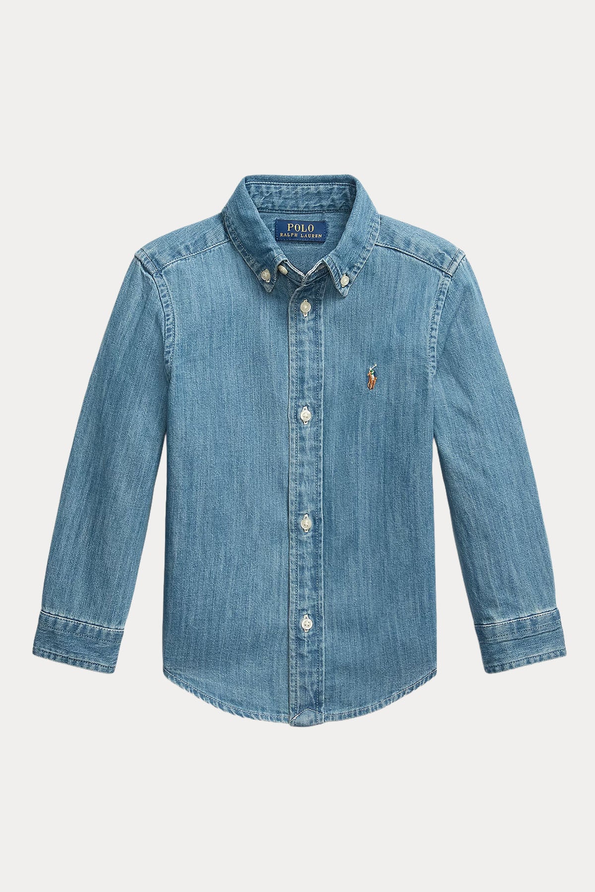 Polo Ralph Lauren Kids 4-6 Yaş Erkek Çocuk Denim Gömlek